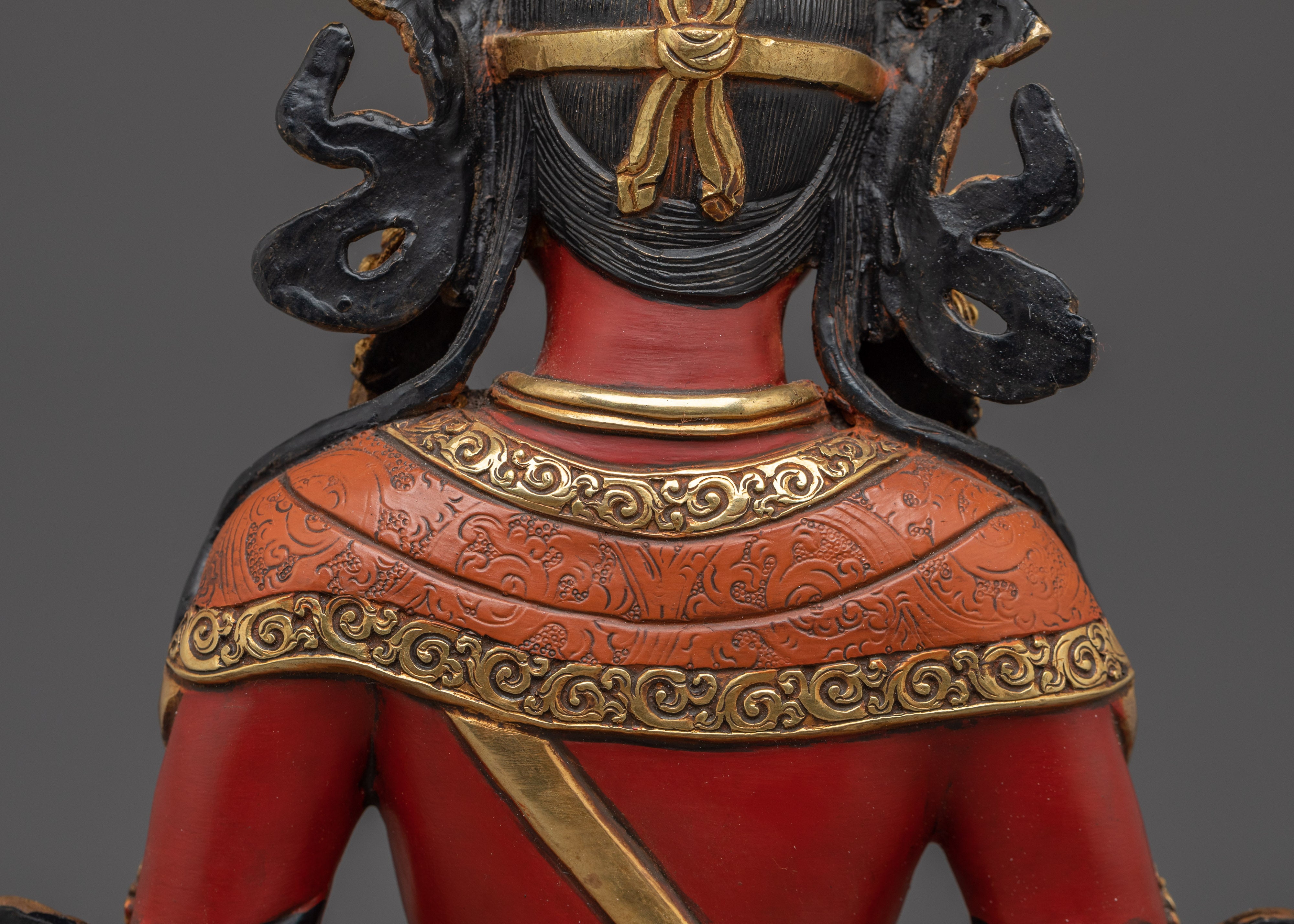 Tibetan Buddhist Decor of Amitayus | Long Life Deity