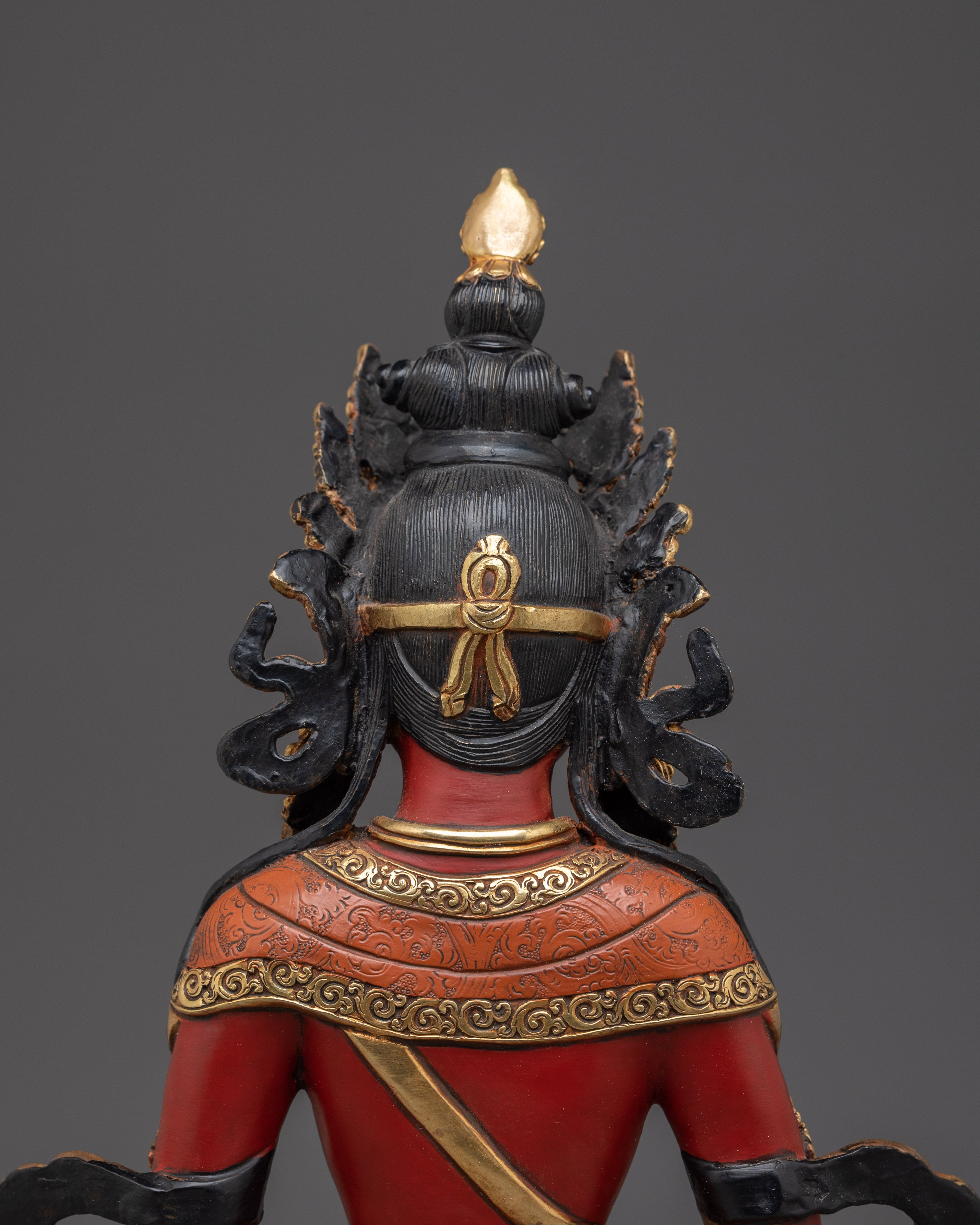 Tibetan Buddhist Decor of Amitayus | Long Life Deity