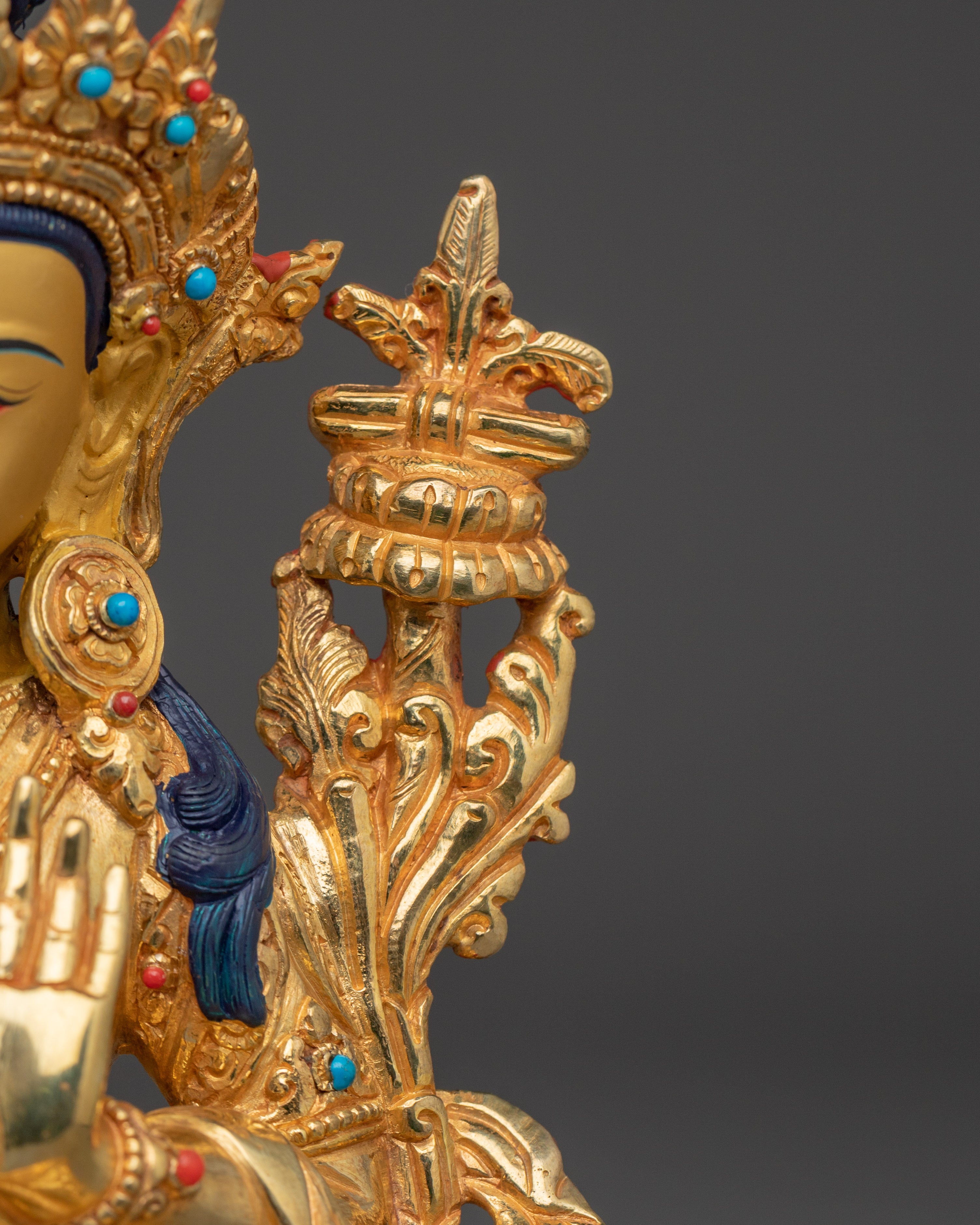 Dharma Protector Manjushri Art | Bodhisattva of Transcendent Wisdom