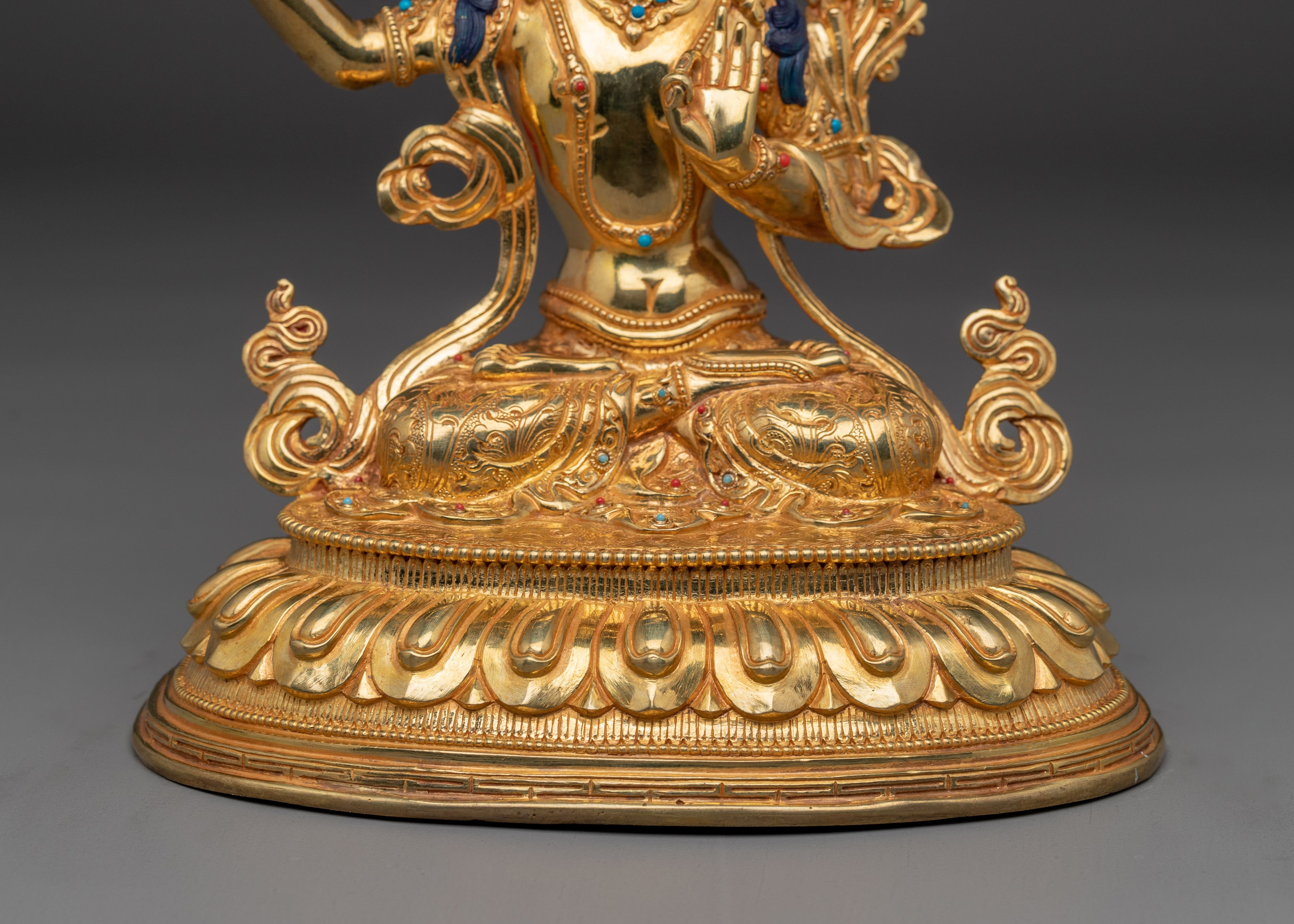 Dharma Protector Manjushri Art | Bodhisattva of Transcendent Wisdom