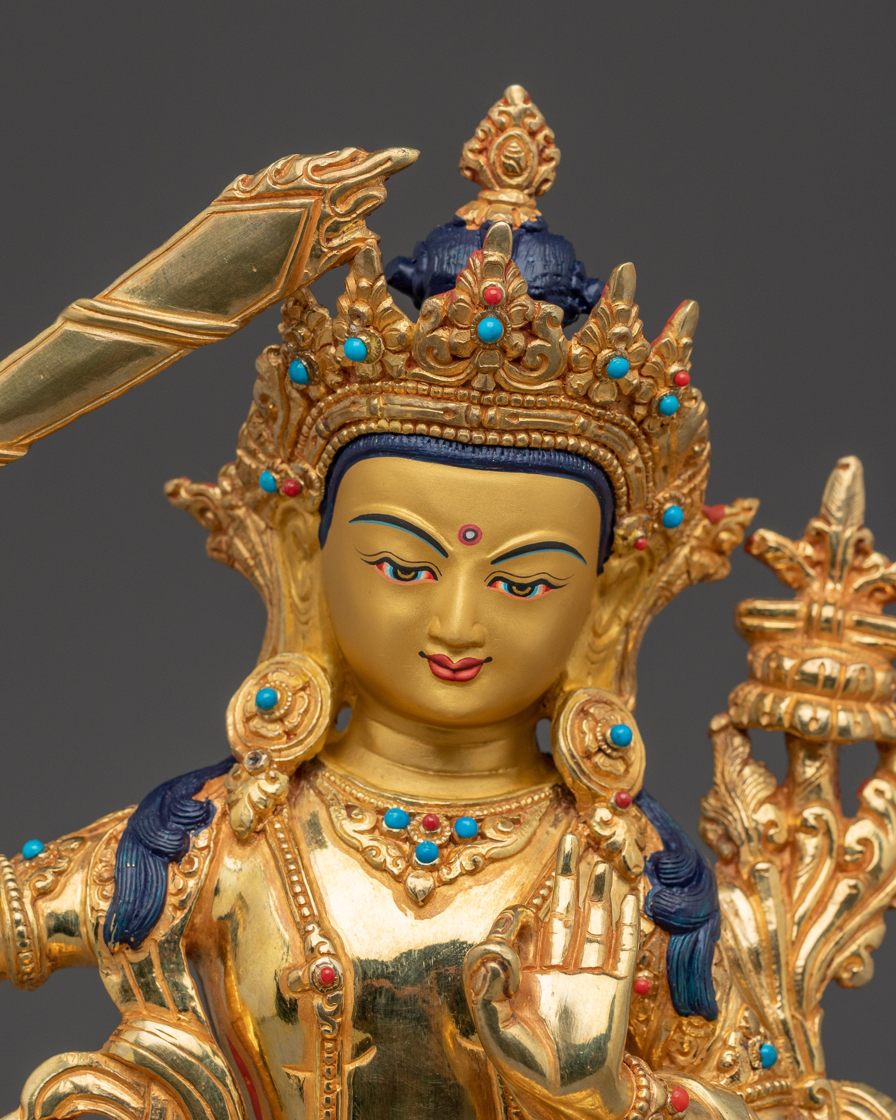 Dharma Protector Manjushri Art | Bodhisattva of Transcendent Wisdom