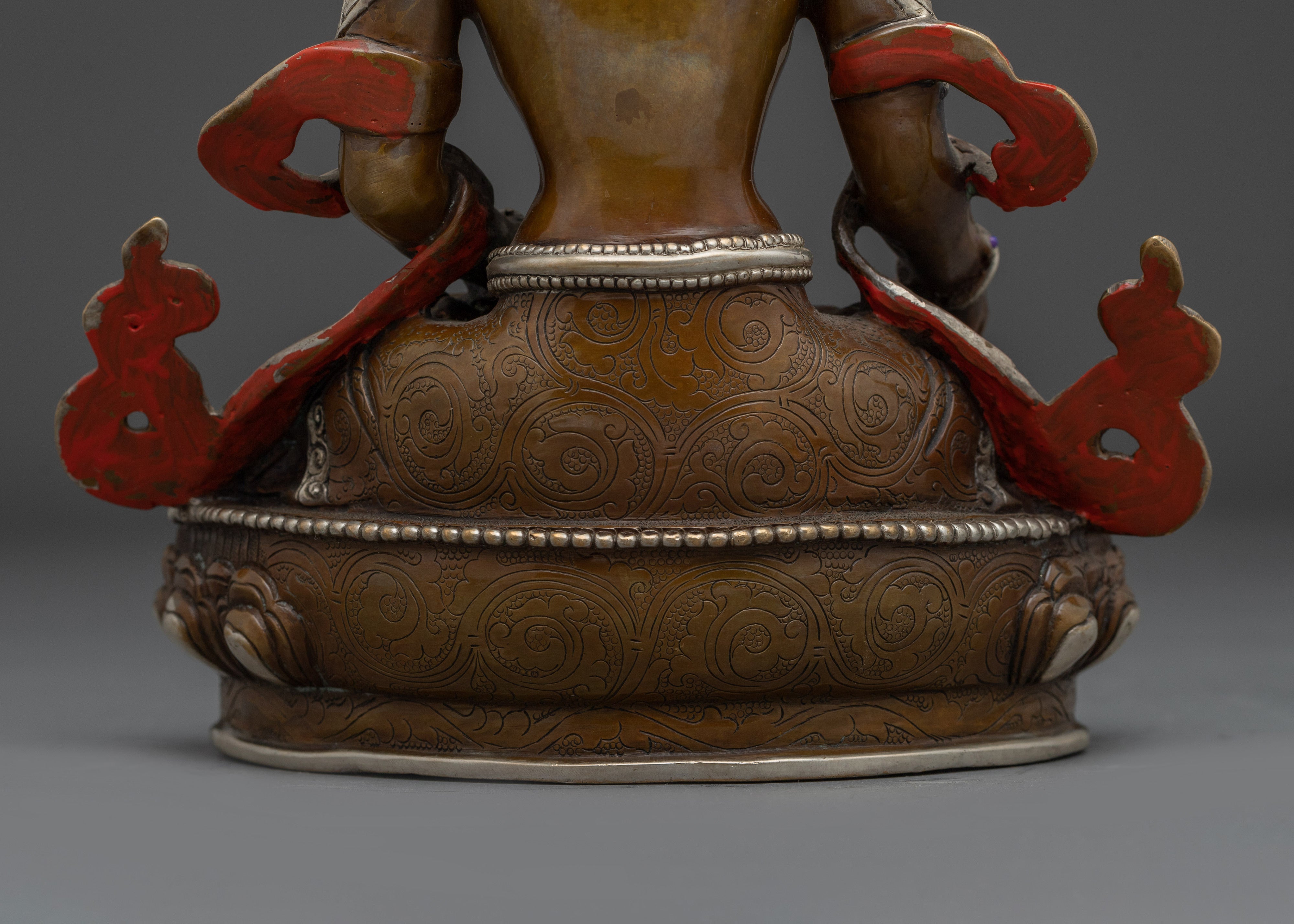 Sacred Amitayus Sculpture | Buddha of Long Life for Altar and Meditation Space