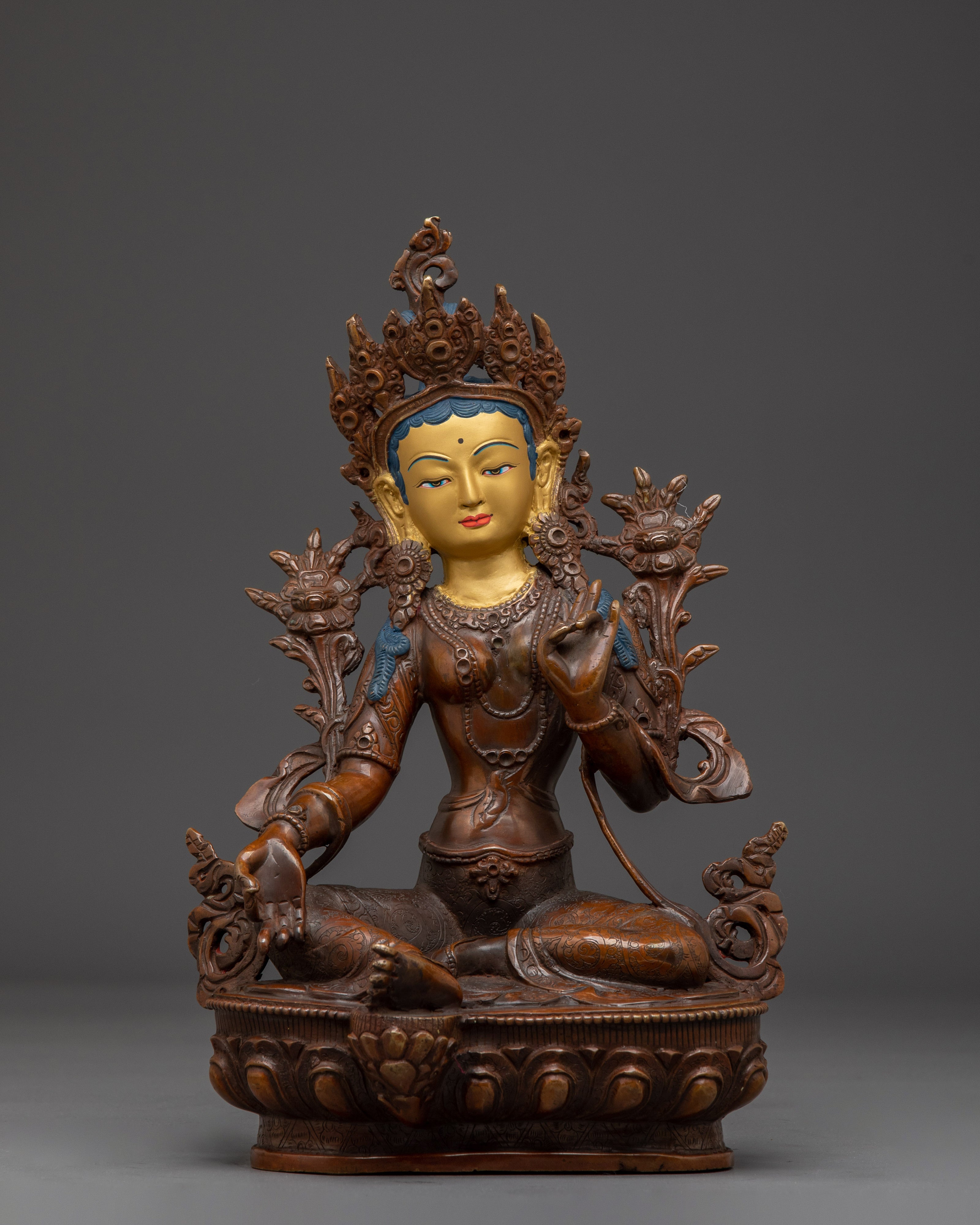 Oxidized 21 Tara set | Symbol of Healing and Protection