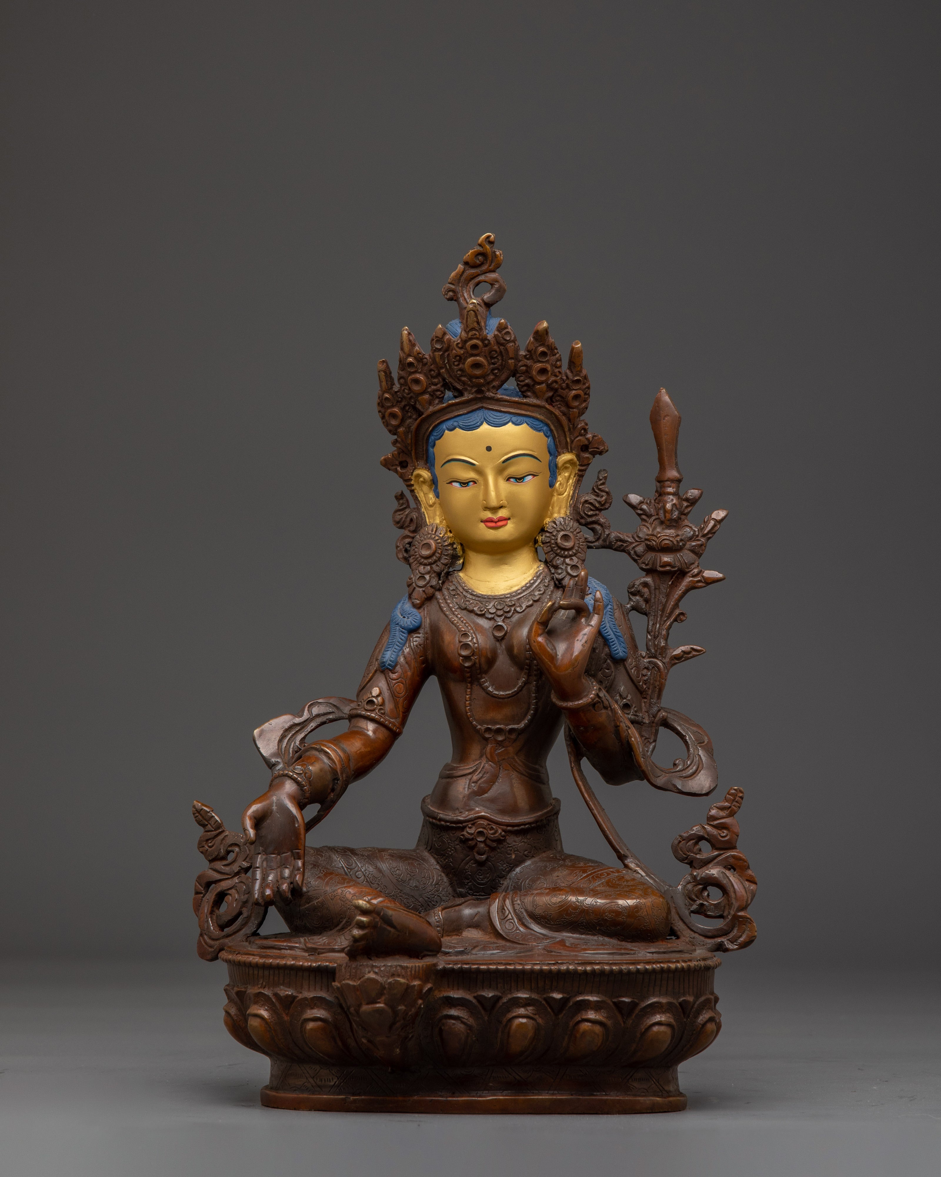 Oxidized 21 Tara set | Symbol of Healing and Protection