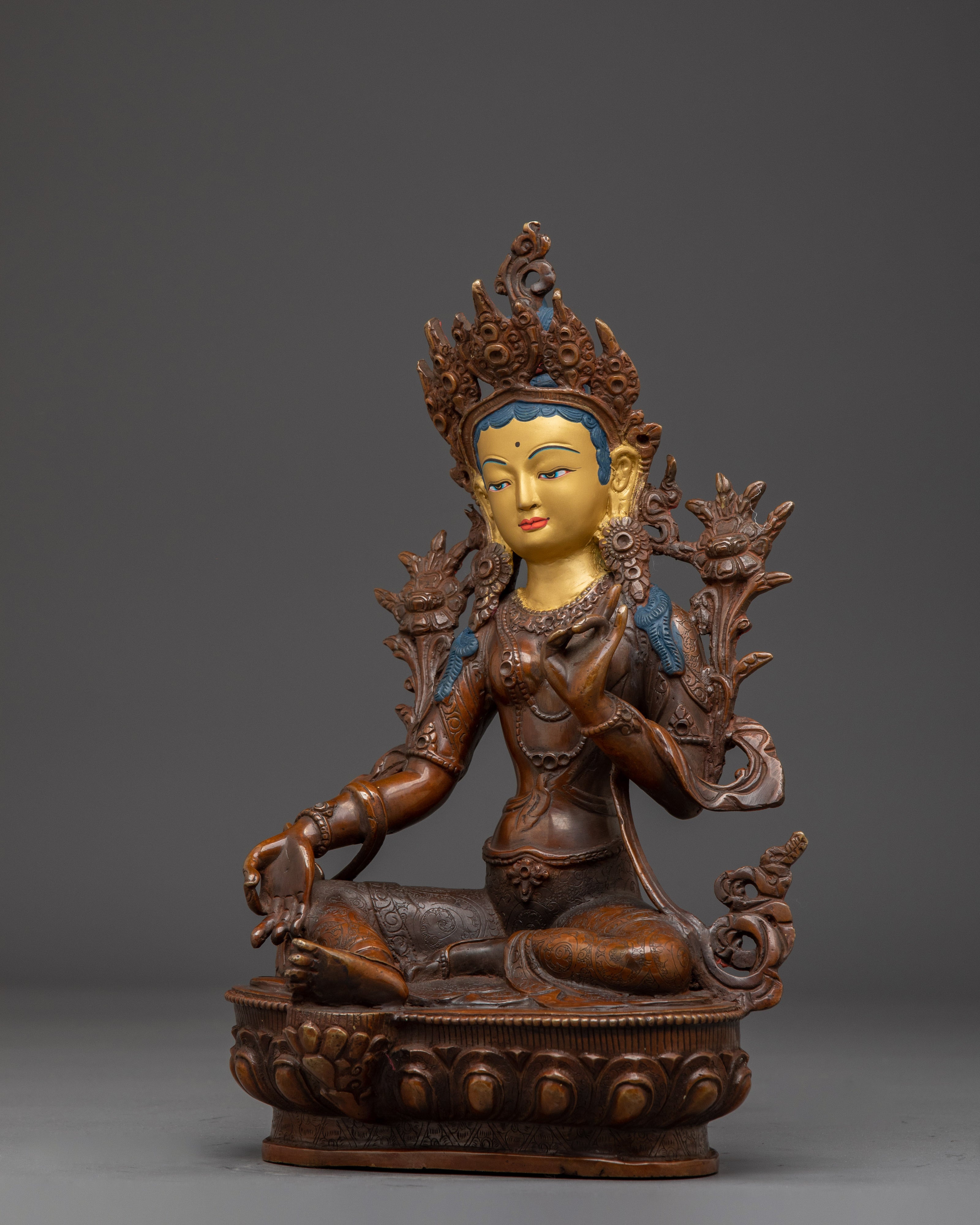 Oxidized 21 Tara set | Symbol of Healing and Protection