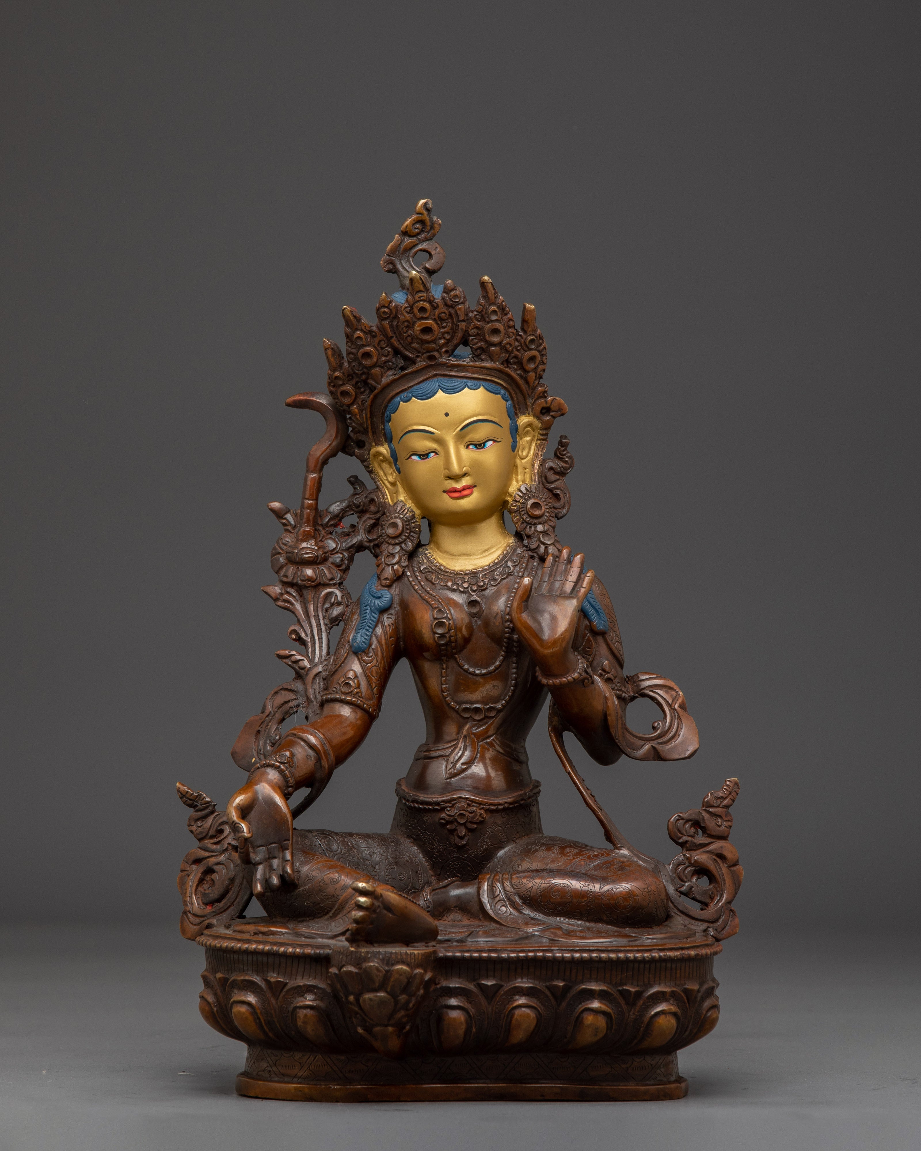 Oxidized 21 Tara set | Symbol of Healing and Protection