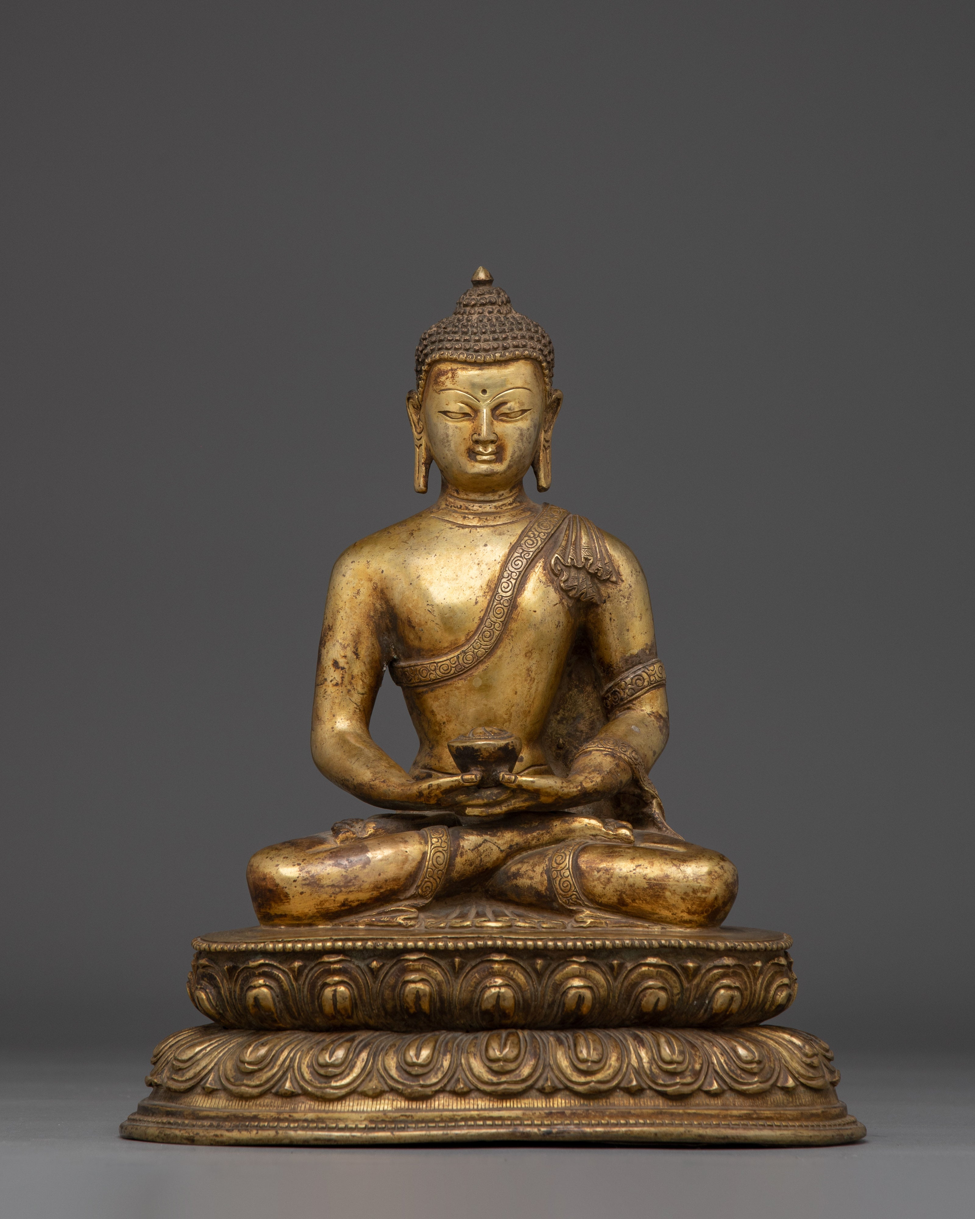 Sacred Buddhist Trio | Symbol of Healing and Enlightenment