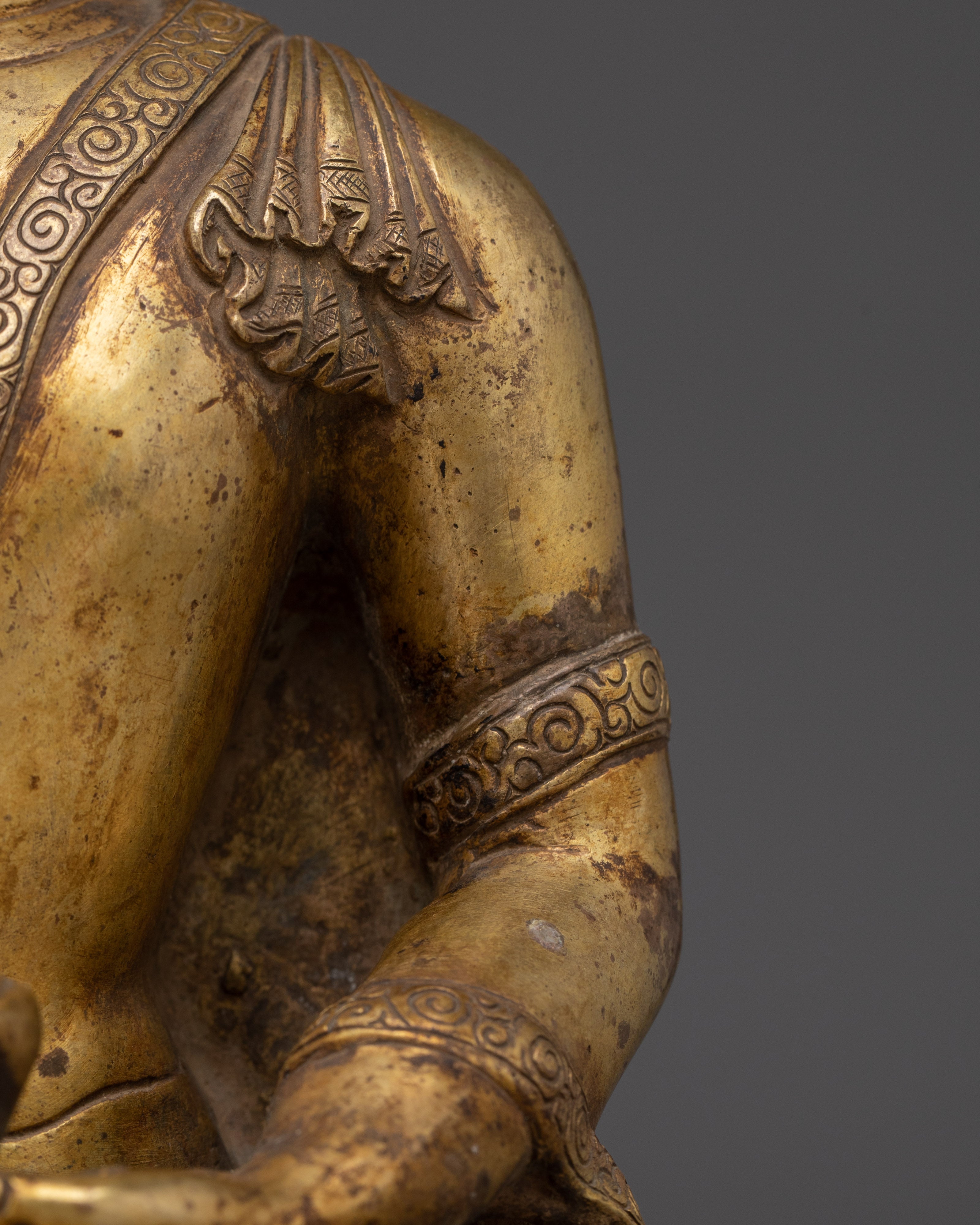 Sacred Tibetan Amitabha Buddha Statue | Tibetan craftsmanship