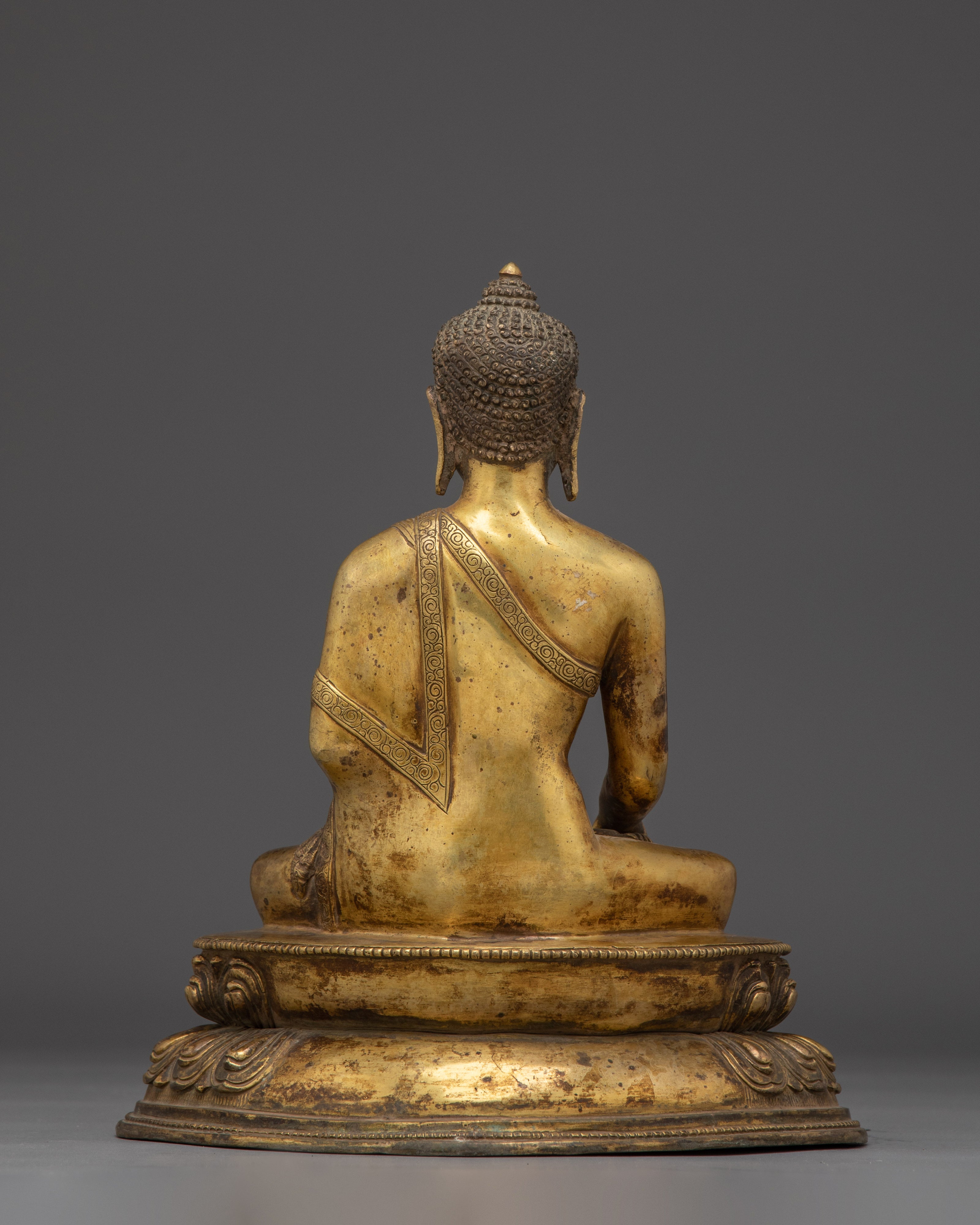 Handcrafted Himalayan Art of Shakyamuni Buddha | Spiritual Altar