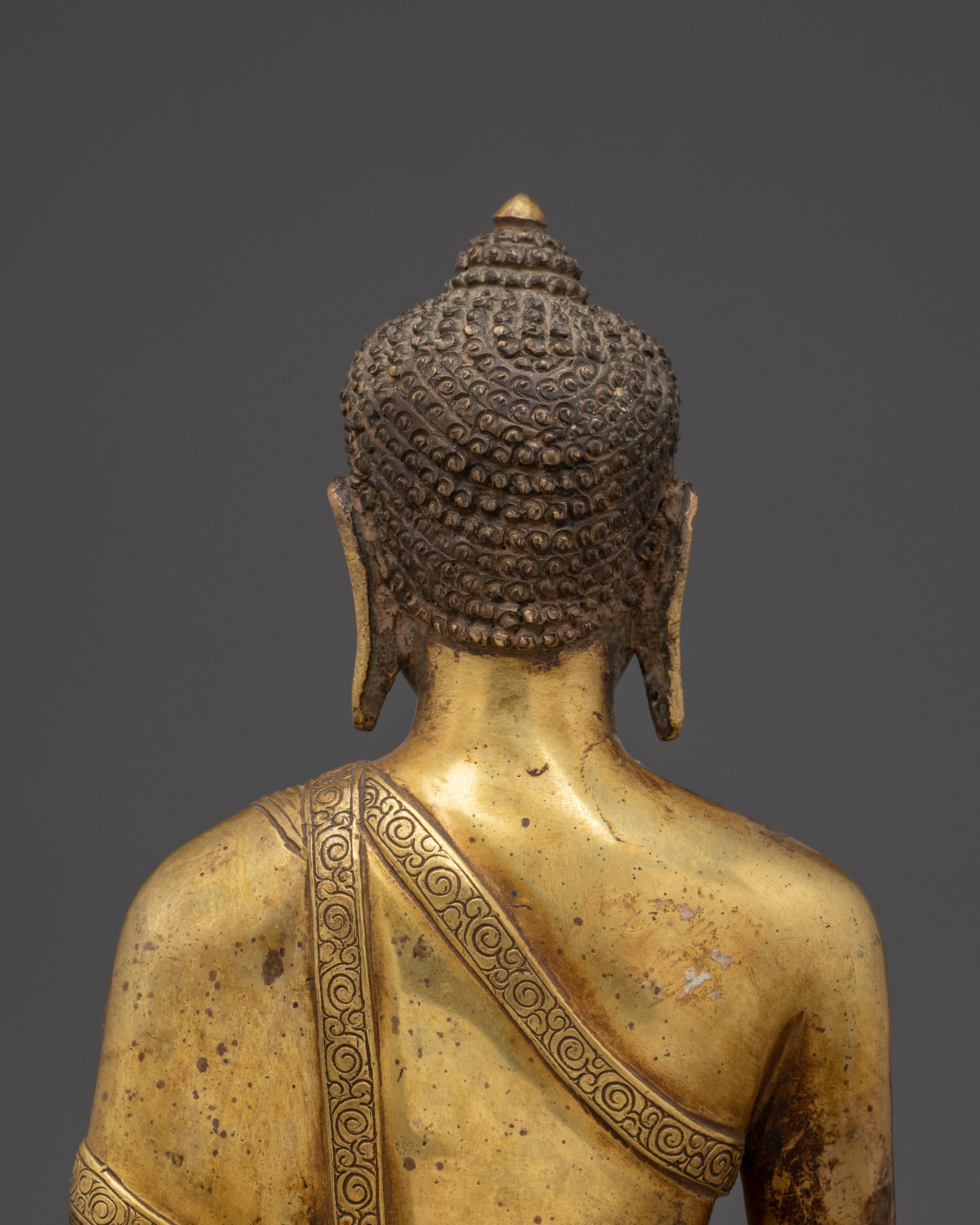 Handcrafted Himalayan Art of Shakyamuni Buddha | Spiritual Altar