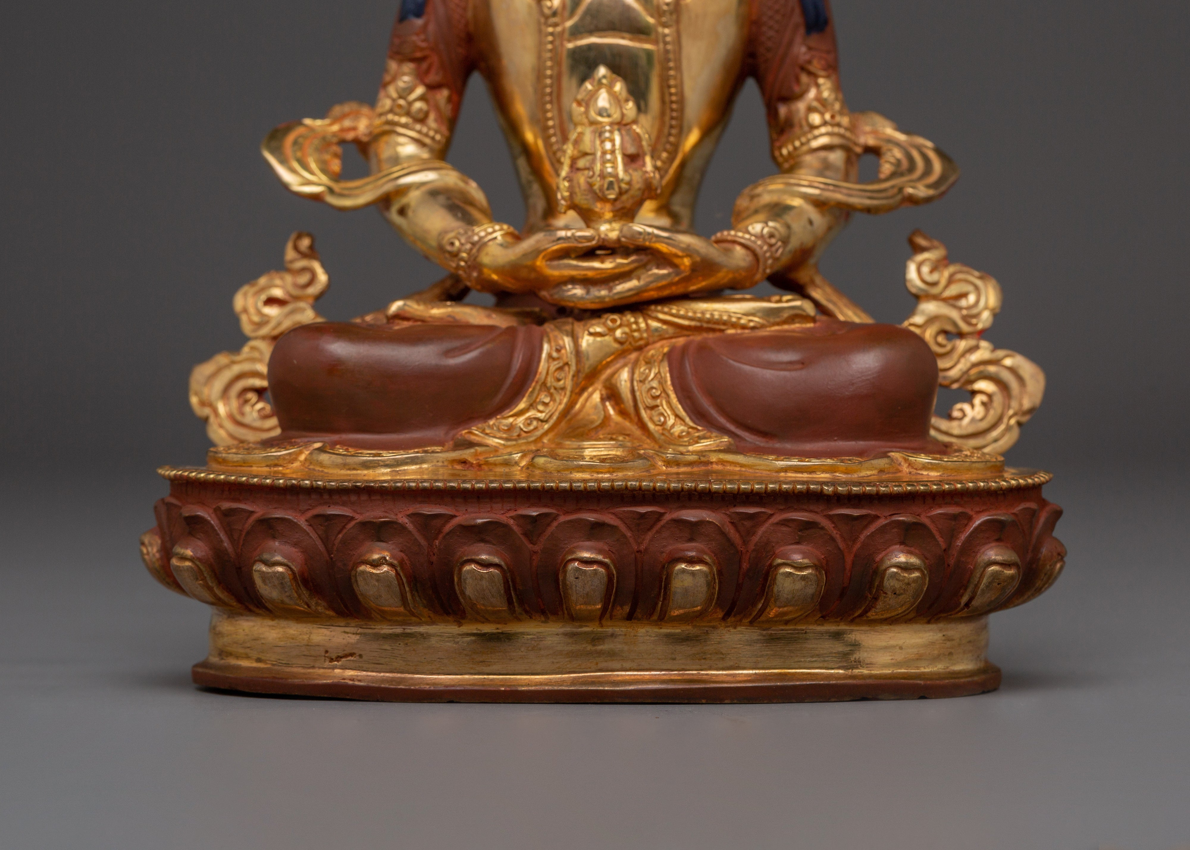 Healing Deity Amitayus Figurine | Traditional Himalayan Art
