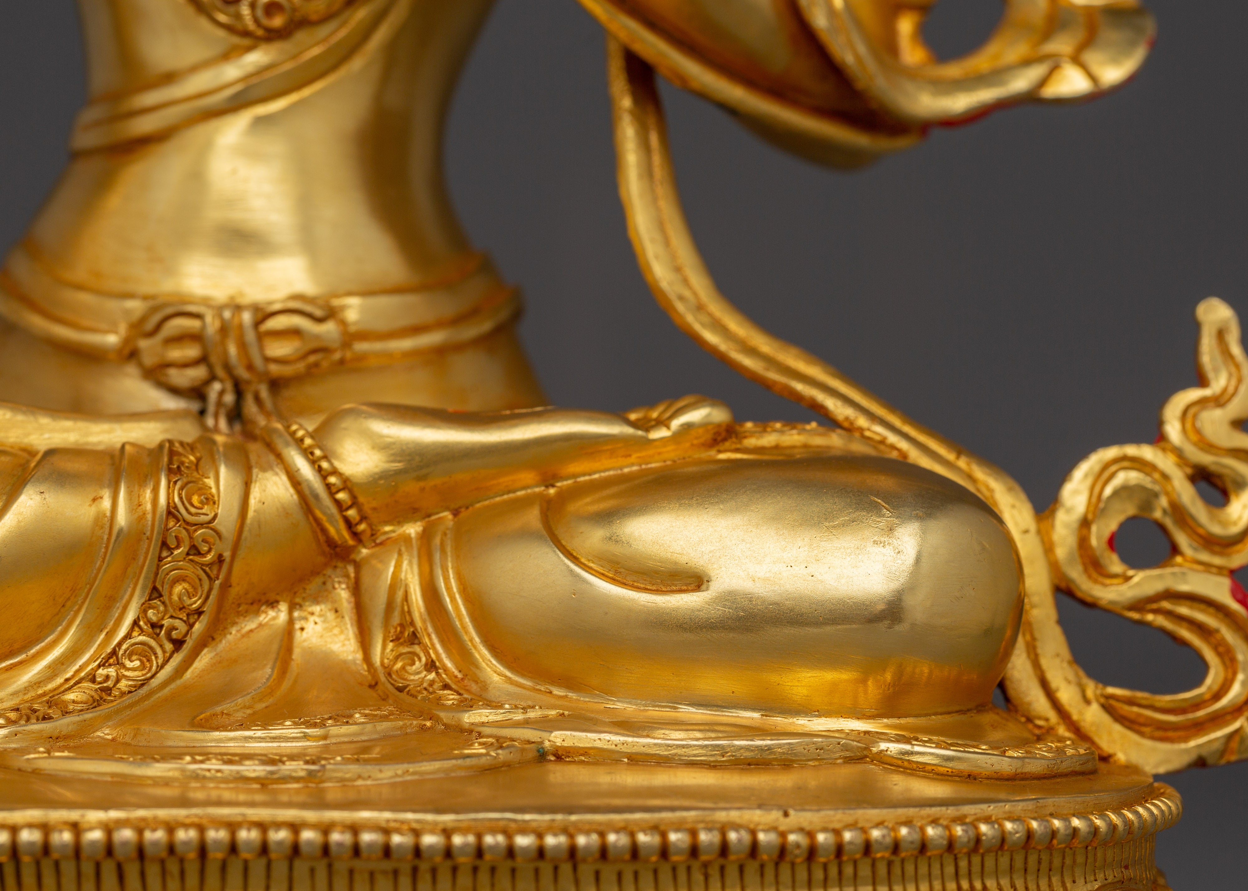Golden White Tara Art - Compassion Deity | Embodiment of Swift Protection