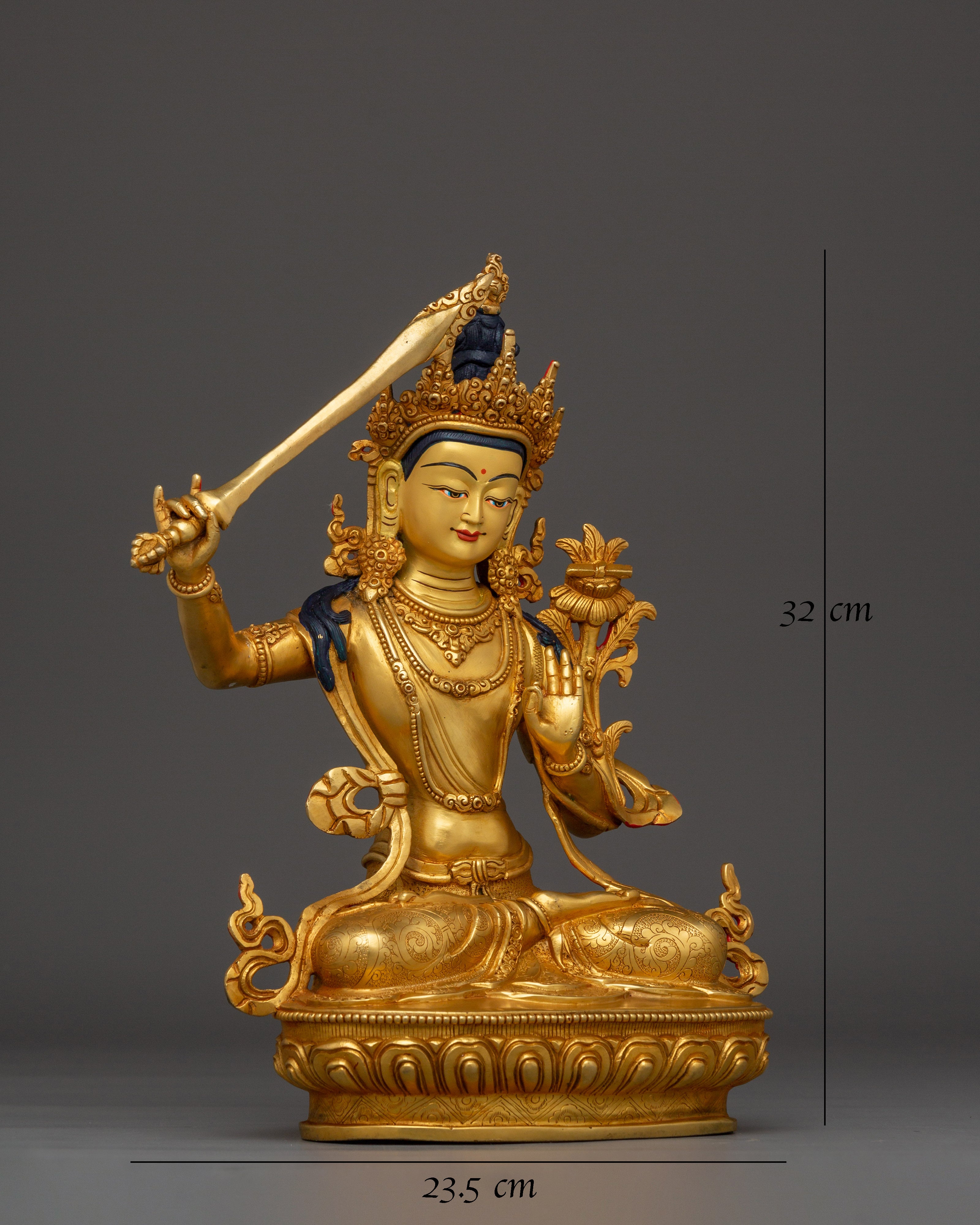 wisdom-being-manjushri-statue