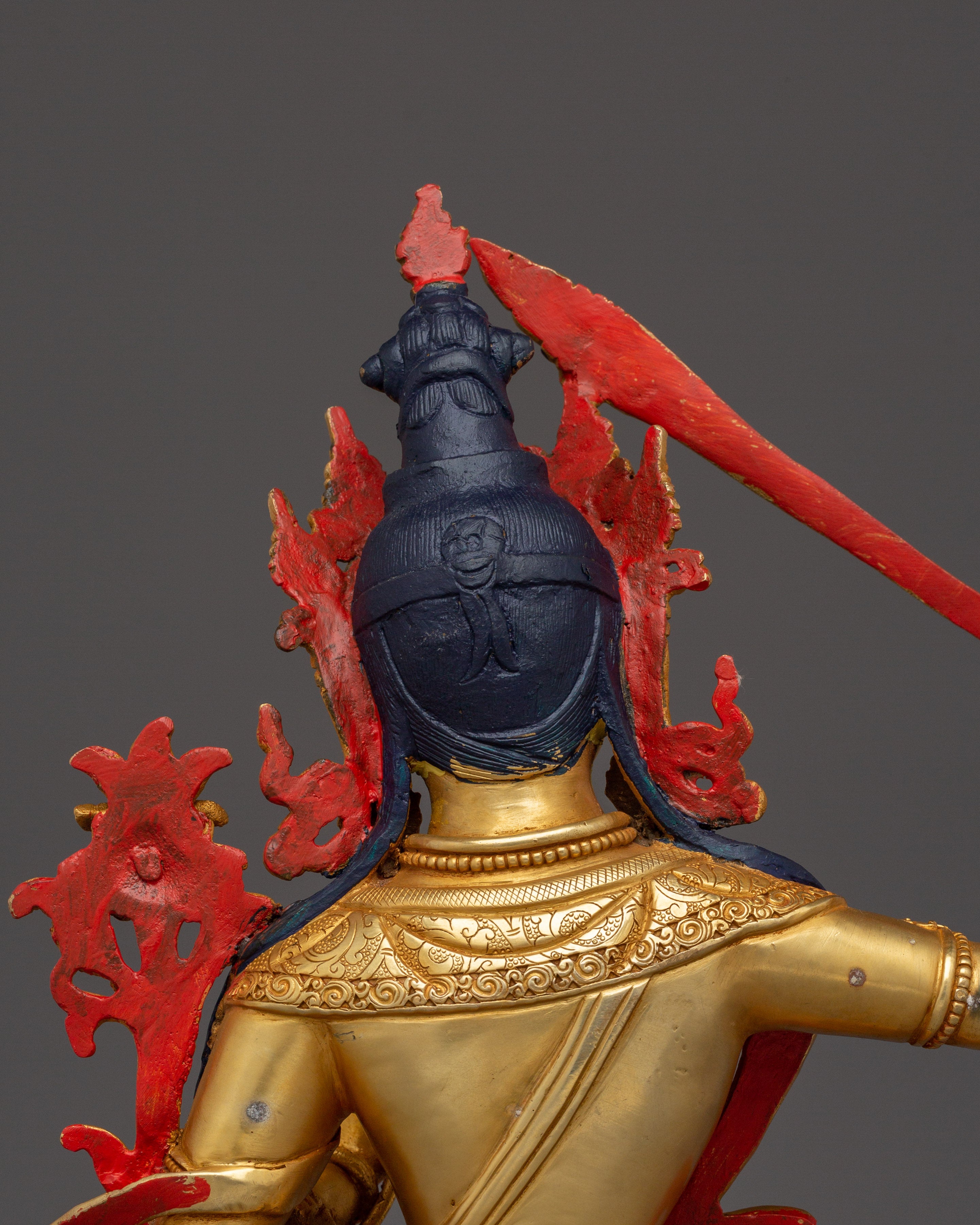 Wisdom Being Manjushri Statue | Divine Bodhisattva Artwork