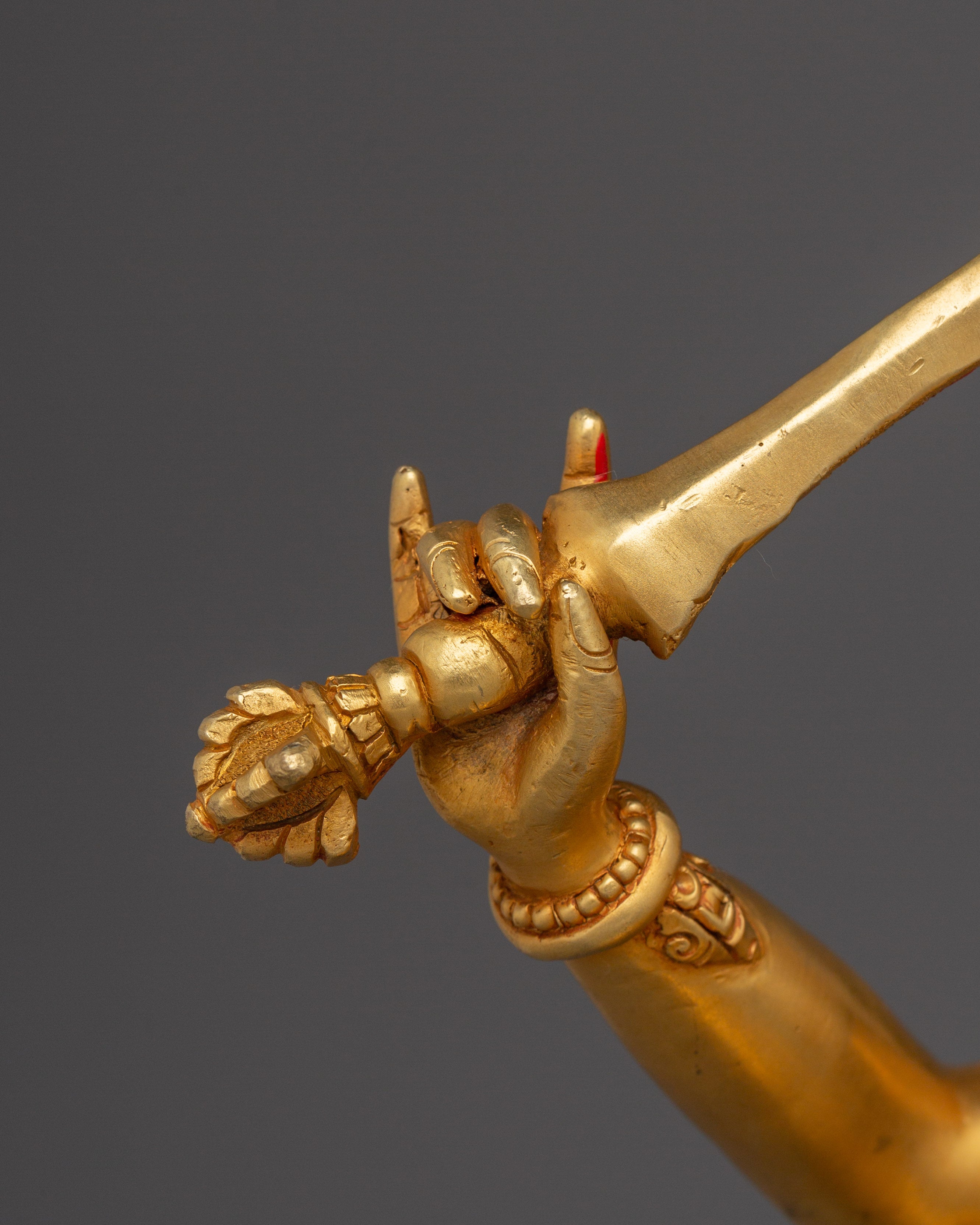 Wisdom Being Manjushri Statue | Divine Bodhisattva Artwork