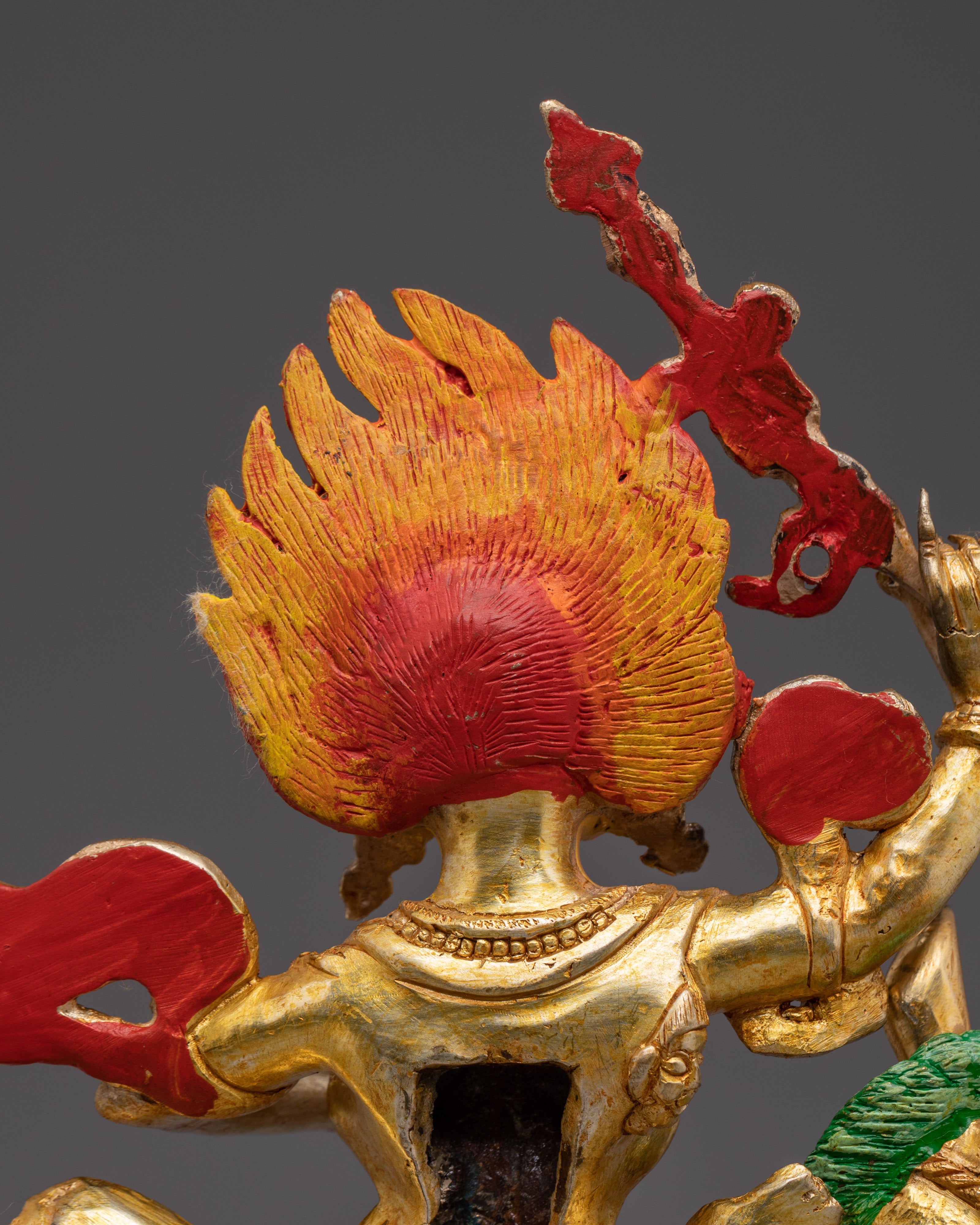 Fierce Palden Lhamo Statue | Tibetan Dharma Protector Deity