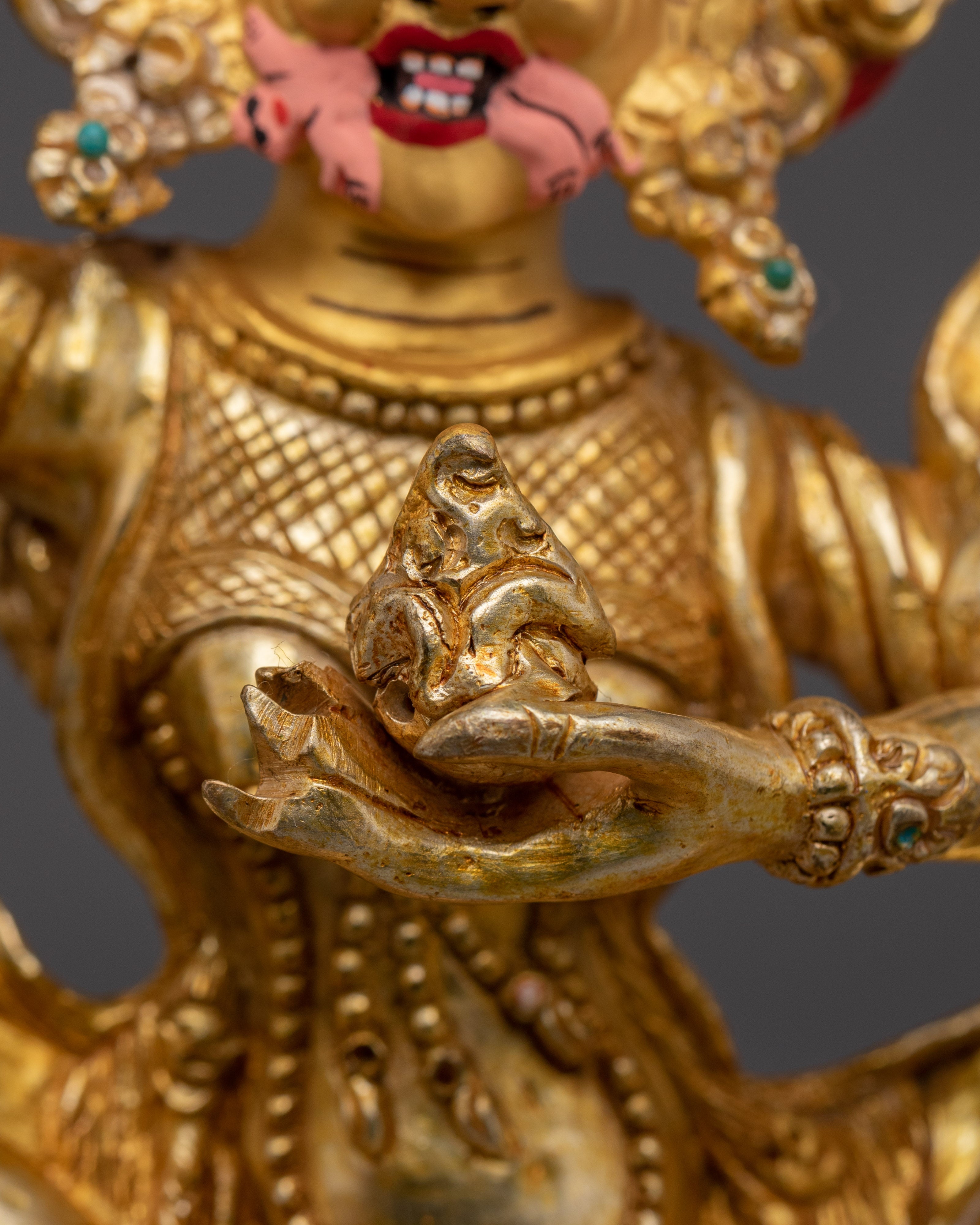 Fierce Palden Lhamo Statue | Tibetan Dharma Protector Deity