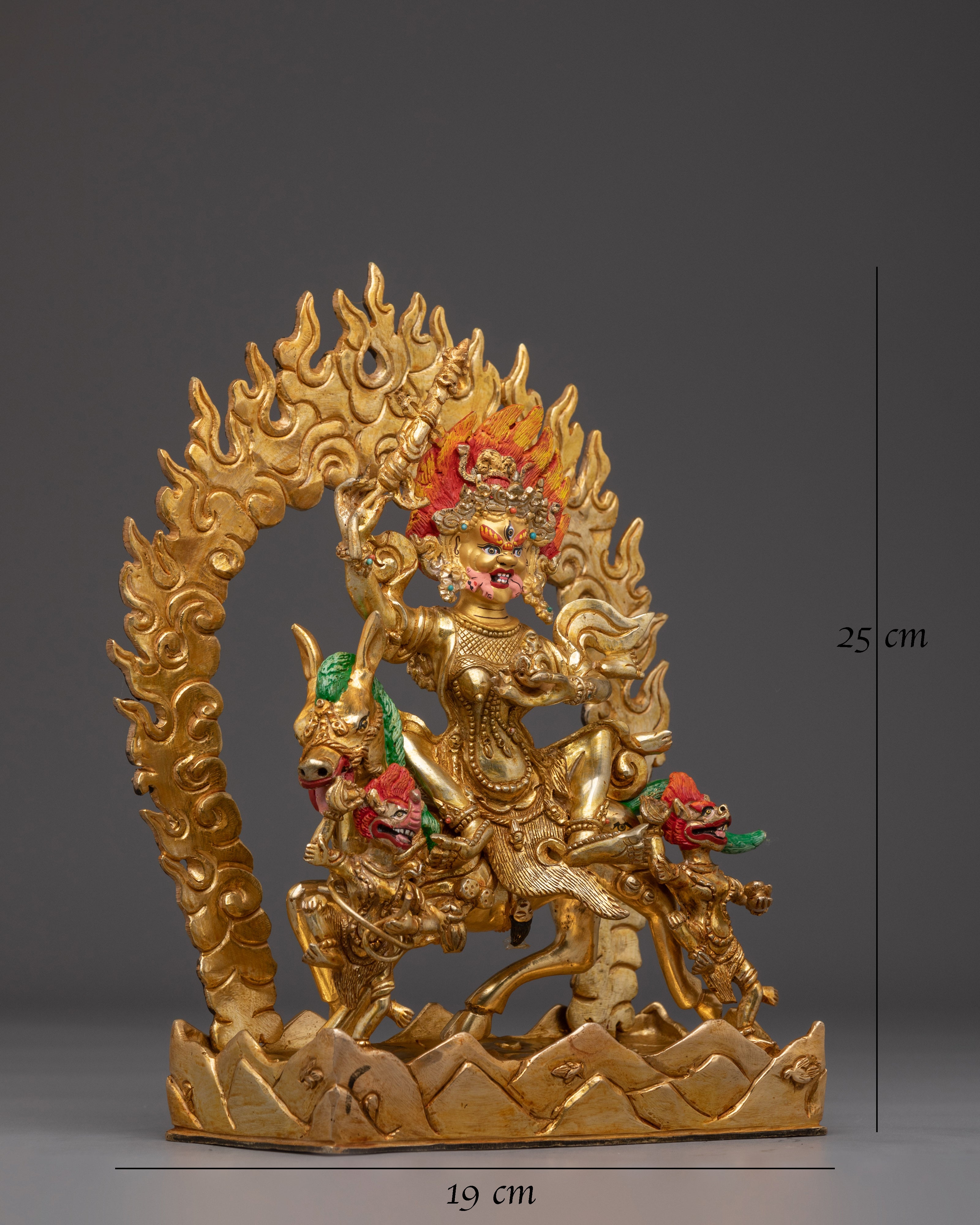 fierce-palden-lhamo-statue