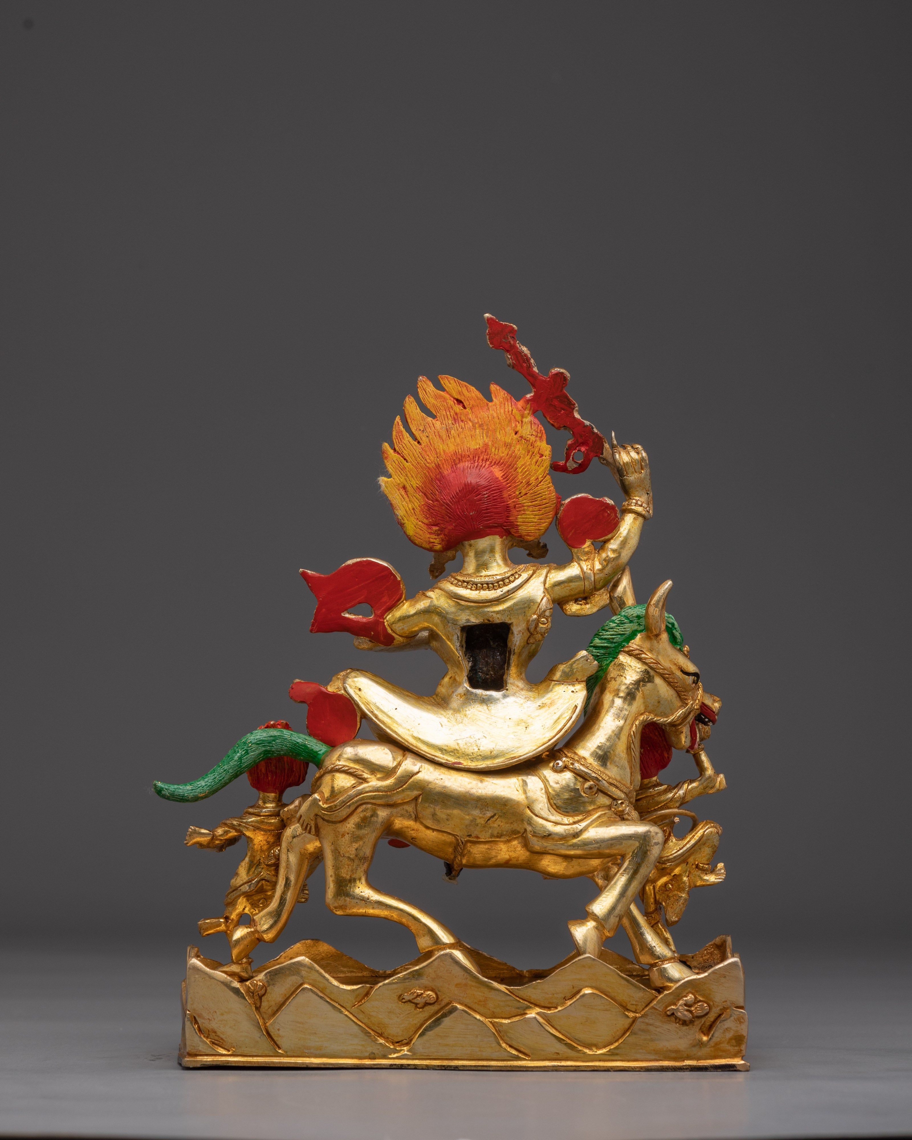 Fierce Palden Lhamo Statue | Tibetan Dharma Protector Deity