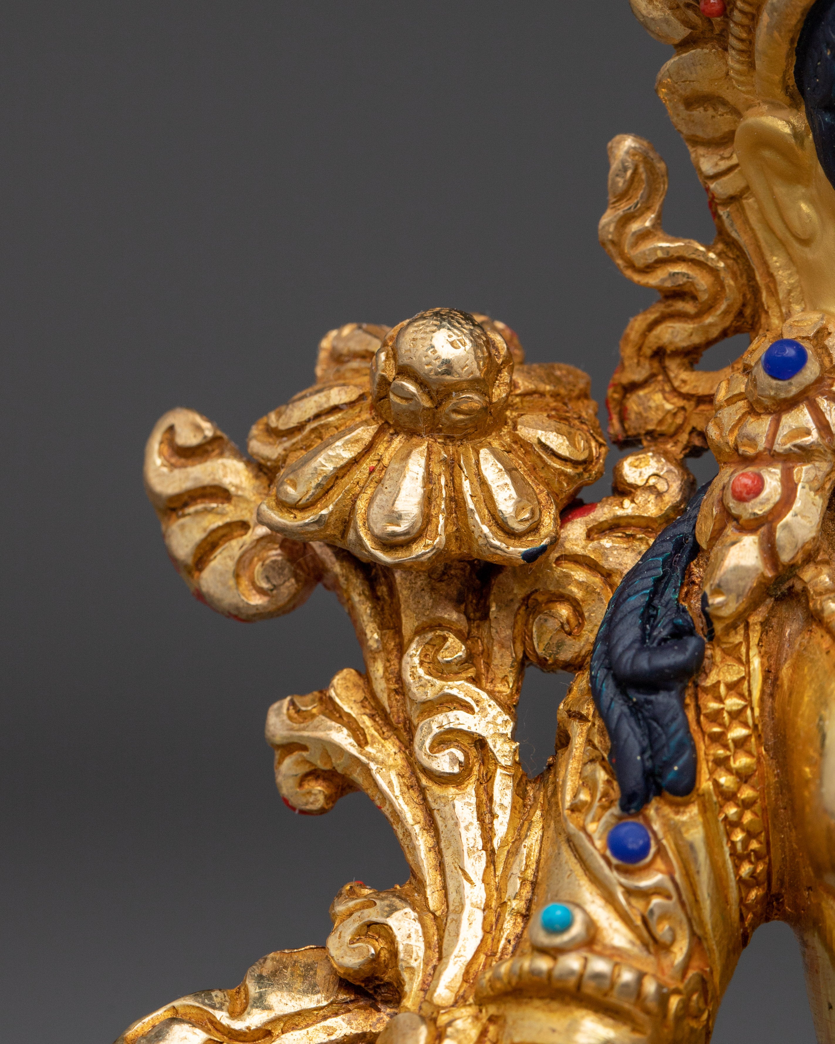 Green Tara the Goddess of Compassion and Protection Statue for Dharma Decor