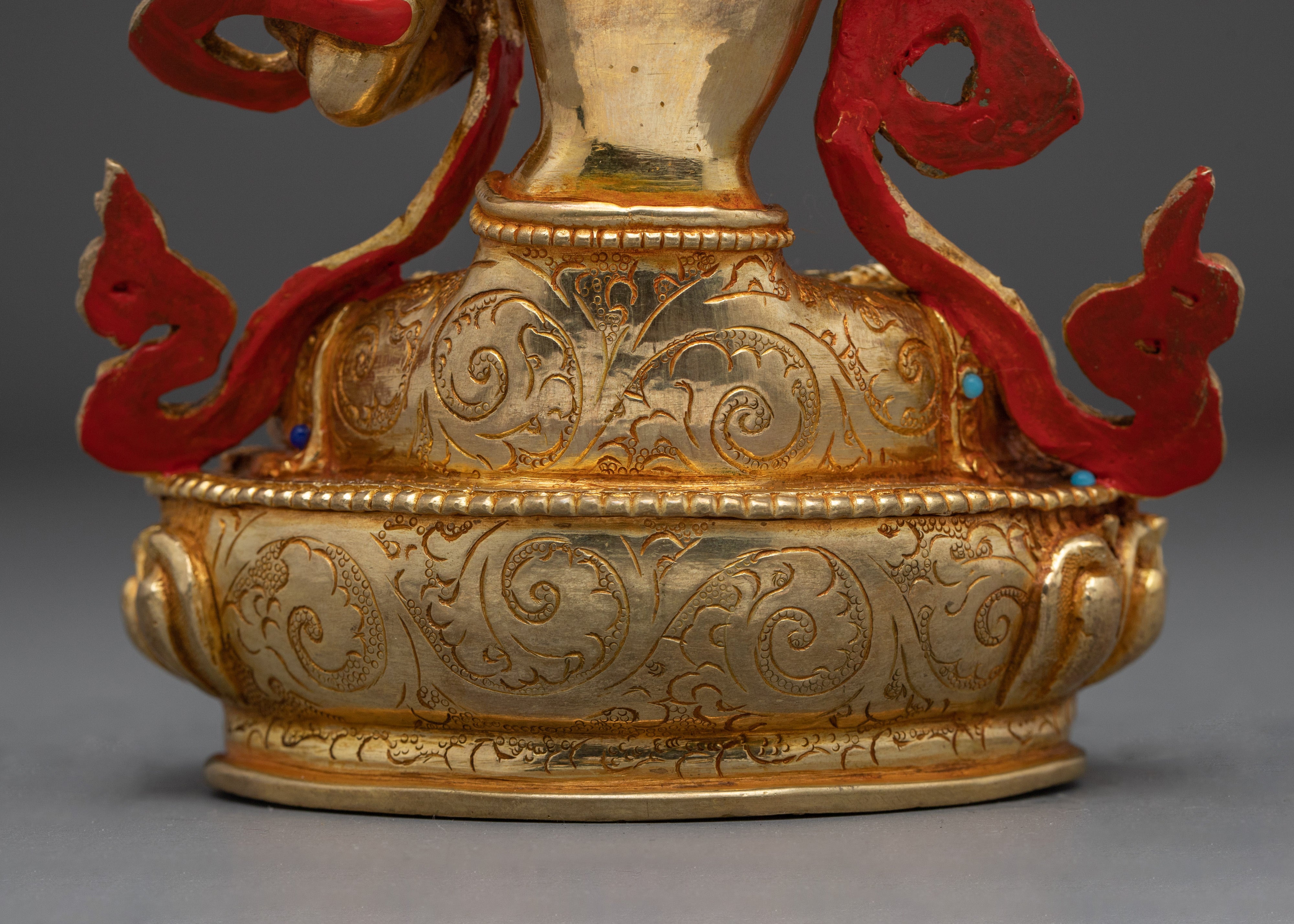 Himalayan Wisdom Deity Manjushri Art | Symbol of Insight and Clarity