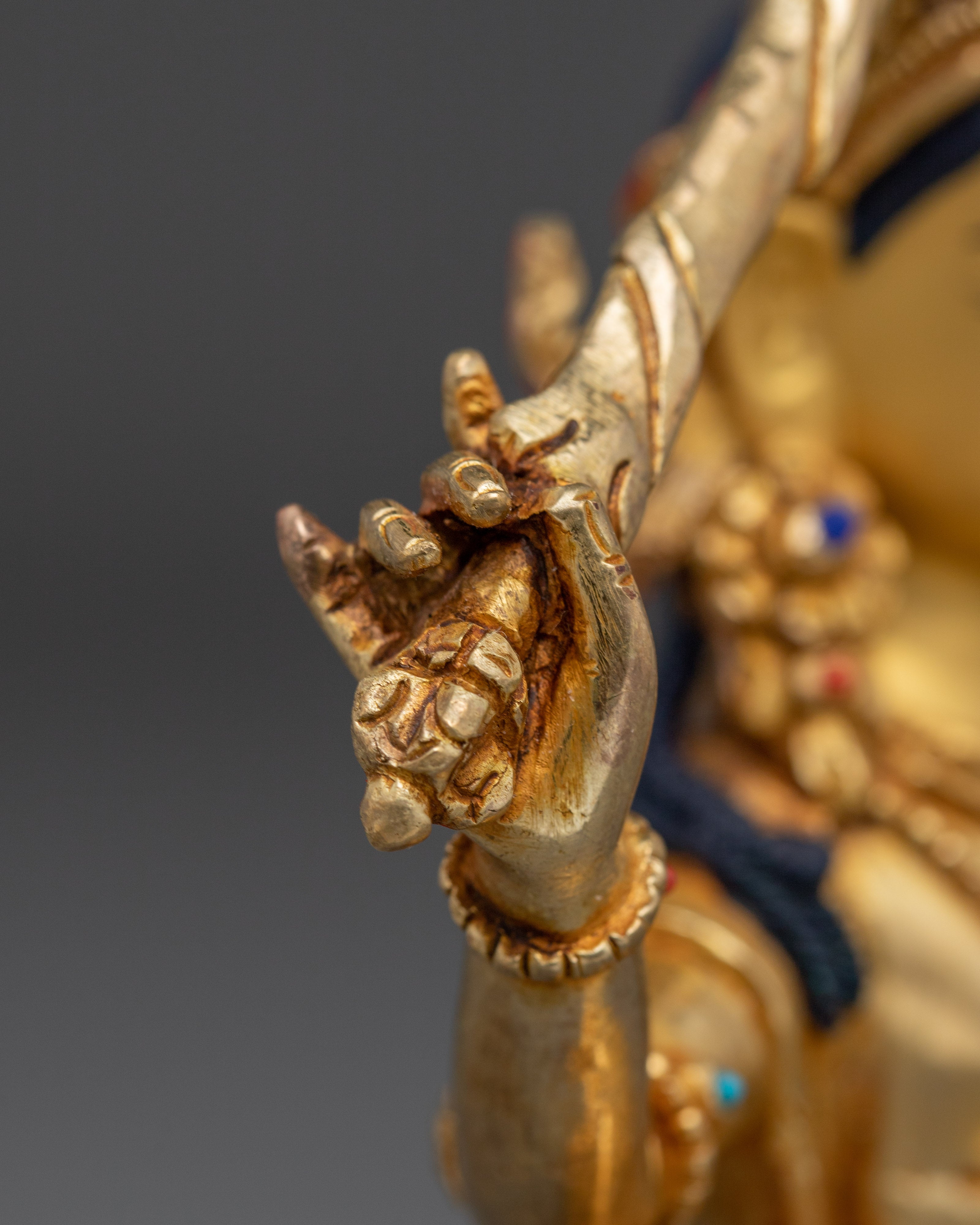 Himalayan Wisdom Deity Manjushri Art | Symbol of Insight and Clarity