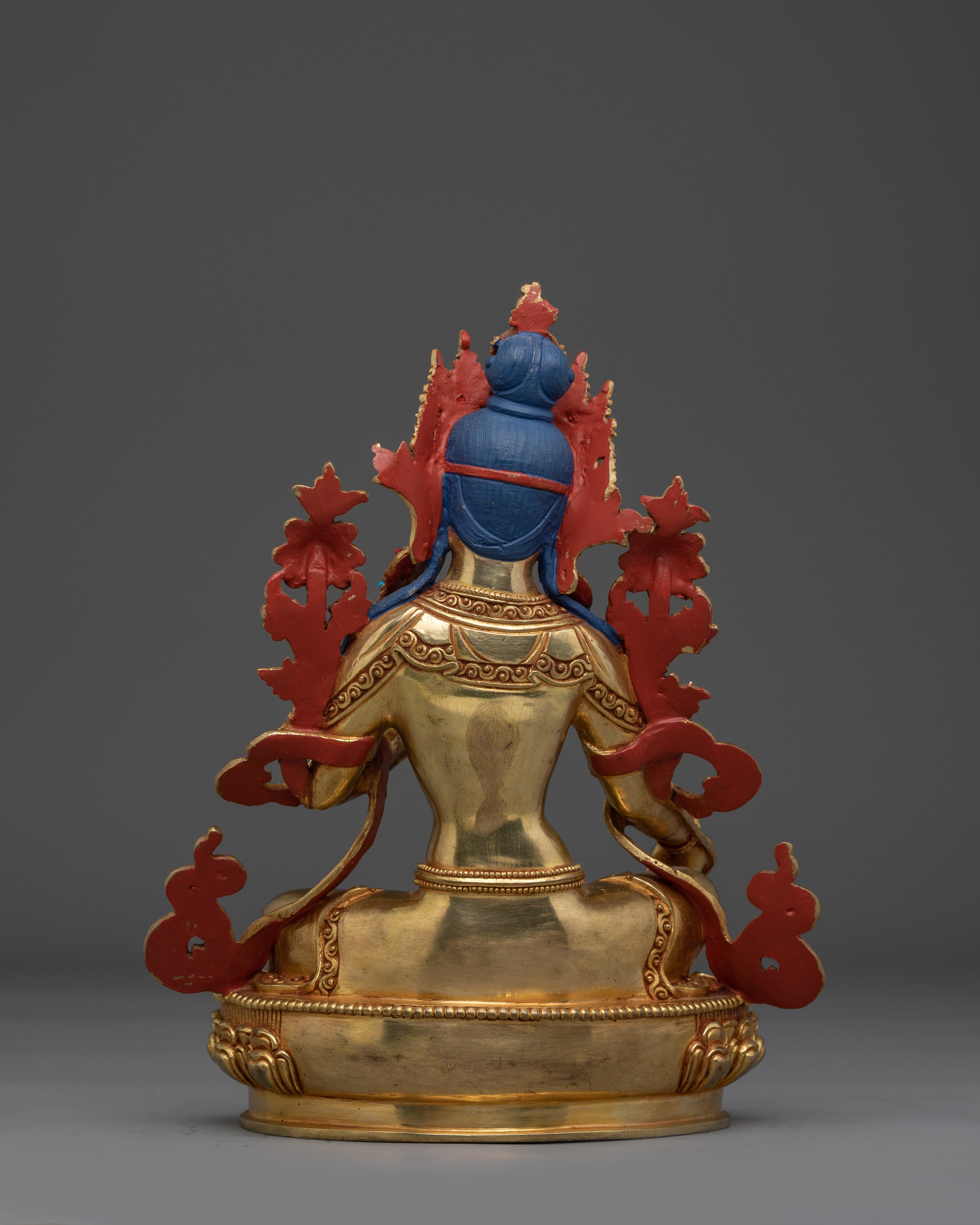 Swift Protection Golden Deity Green Tara | Enlightened Feminine Energy