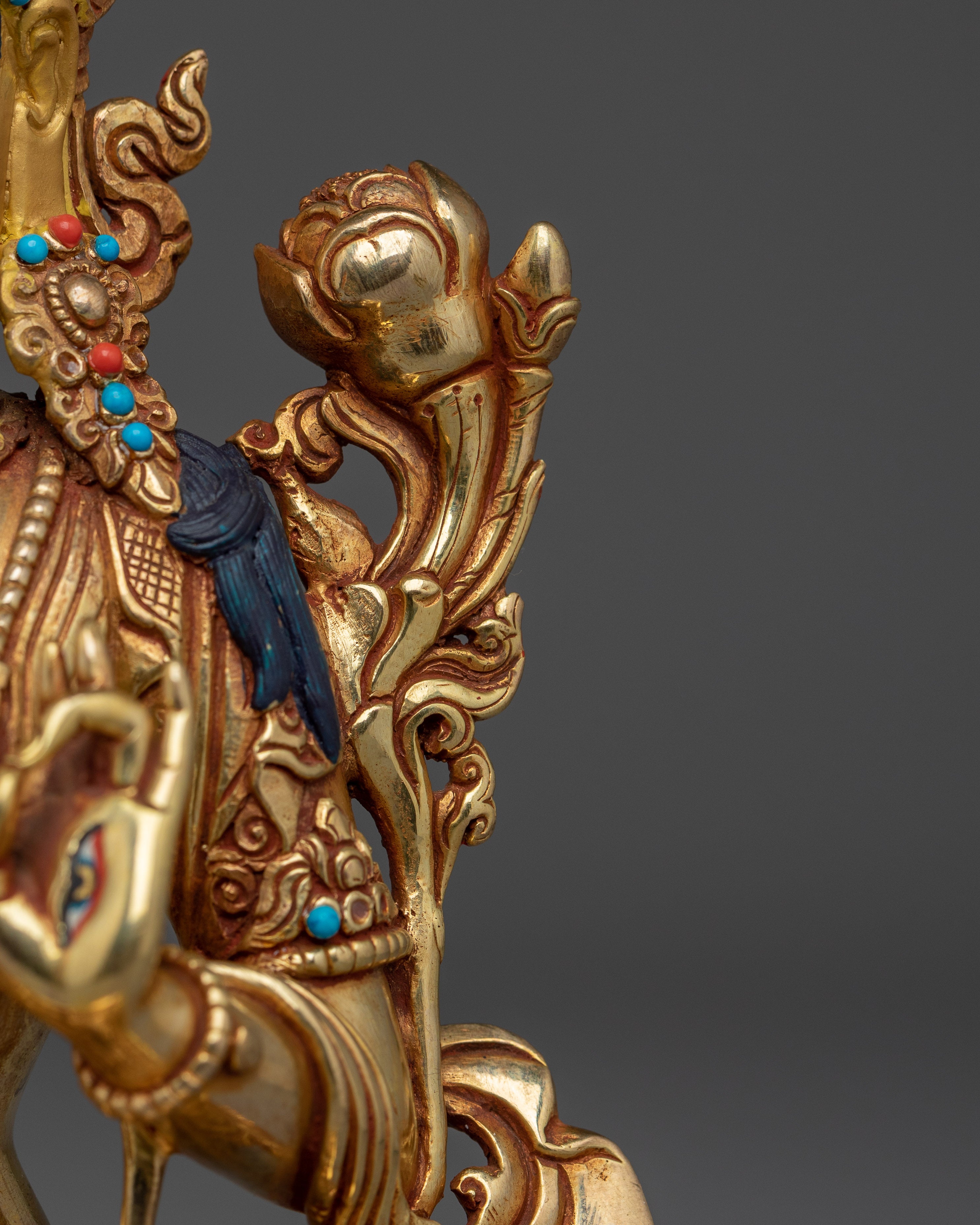 White Tara Buddhist Goddess of Healing and Long Life | Statue for Altar or Sacred Space