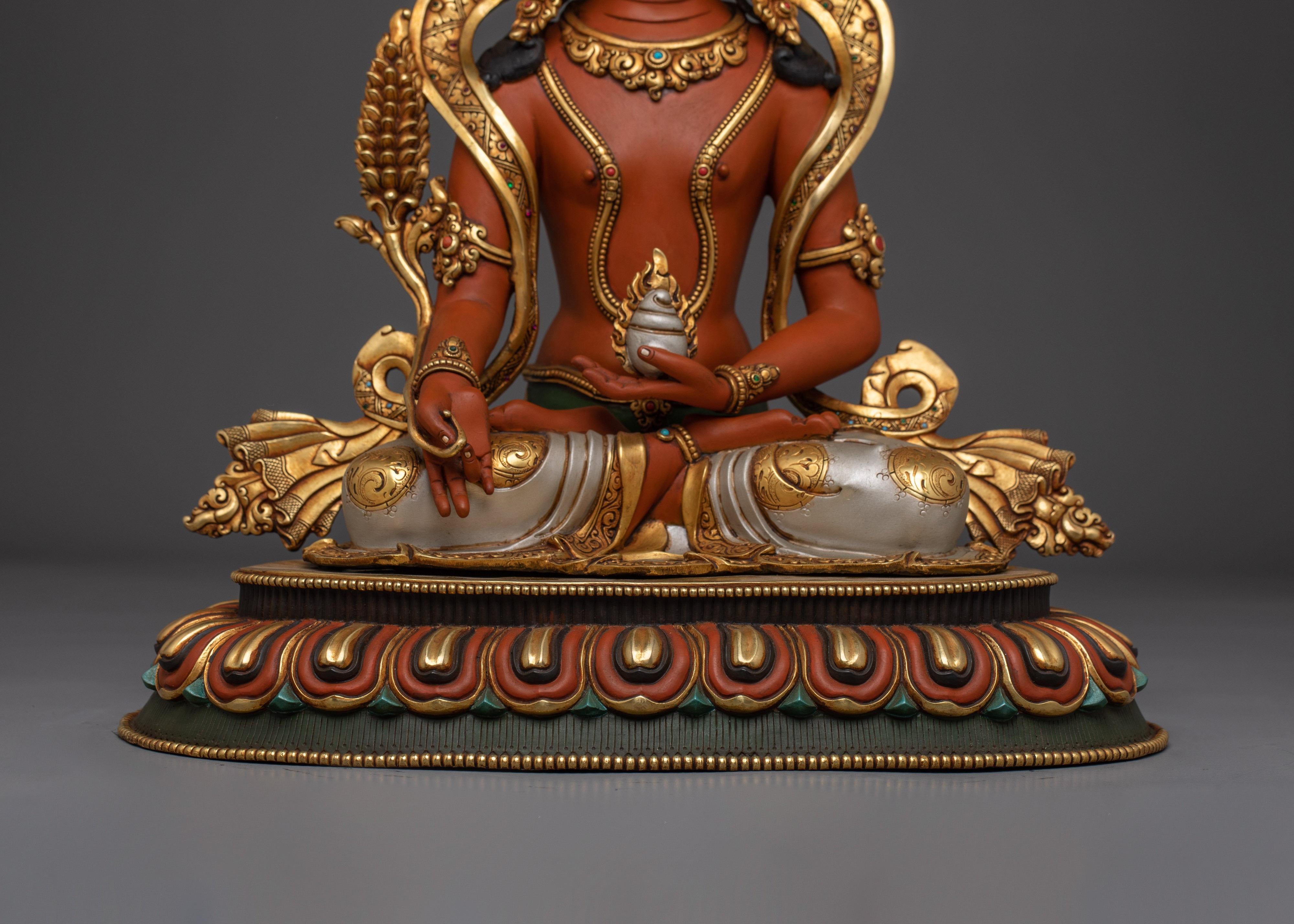 Ksitigarbha Deity Symbol of Compassion And Protection | Ideal for Sacred Space