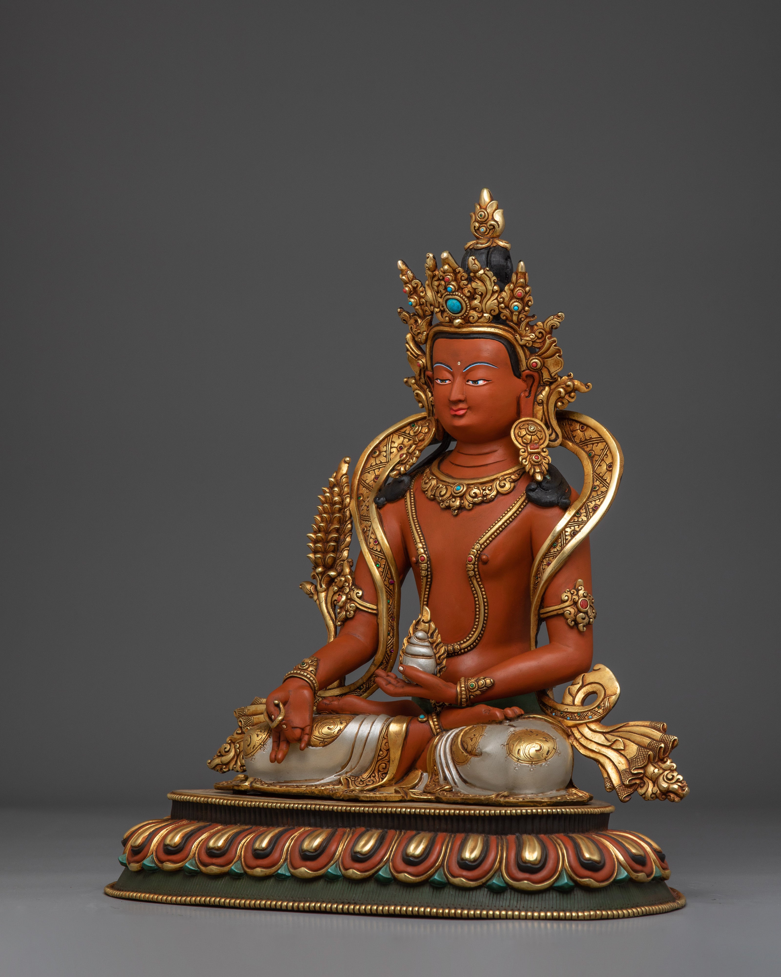 Ksitigarbha Deity Symbol of Compassion And Protection | Ideal for Sacred Space
