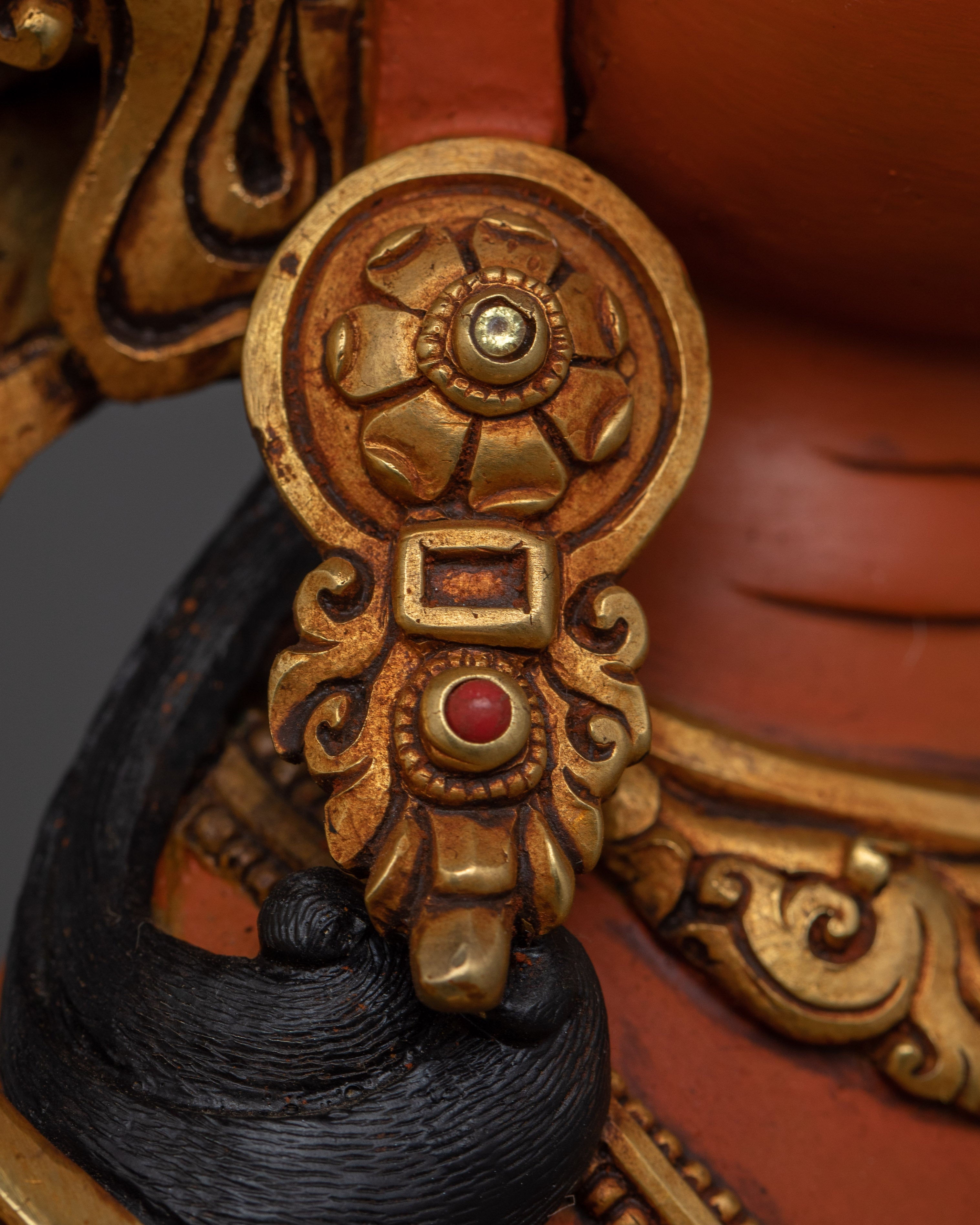 Ksitigarbha Deity Symbol of Compassion And Protection | Ideal for Sacred Space