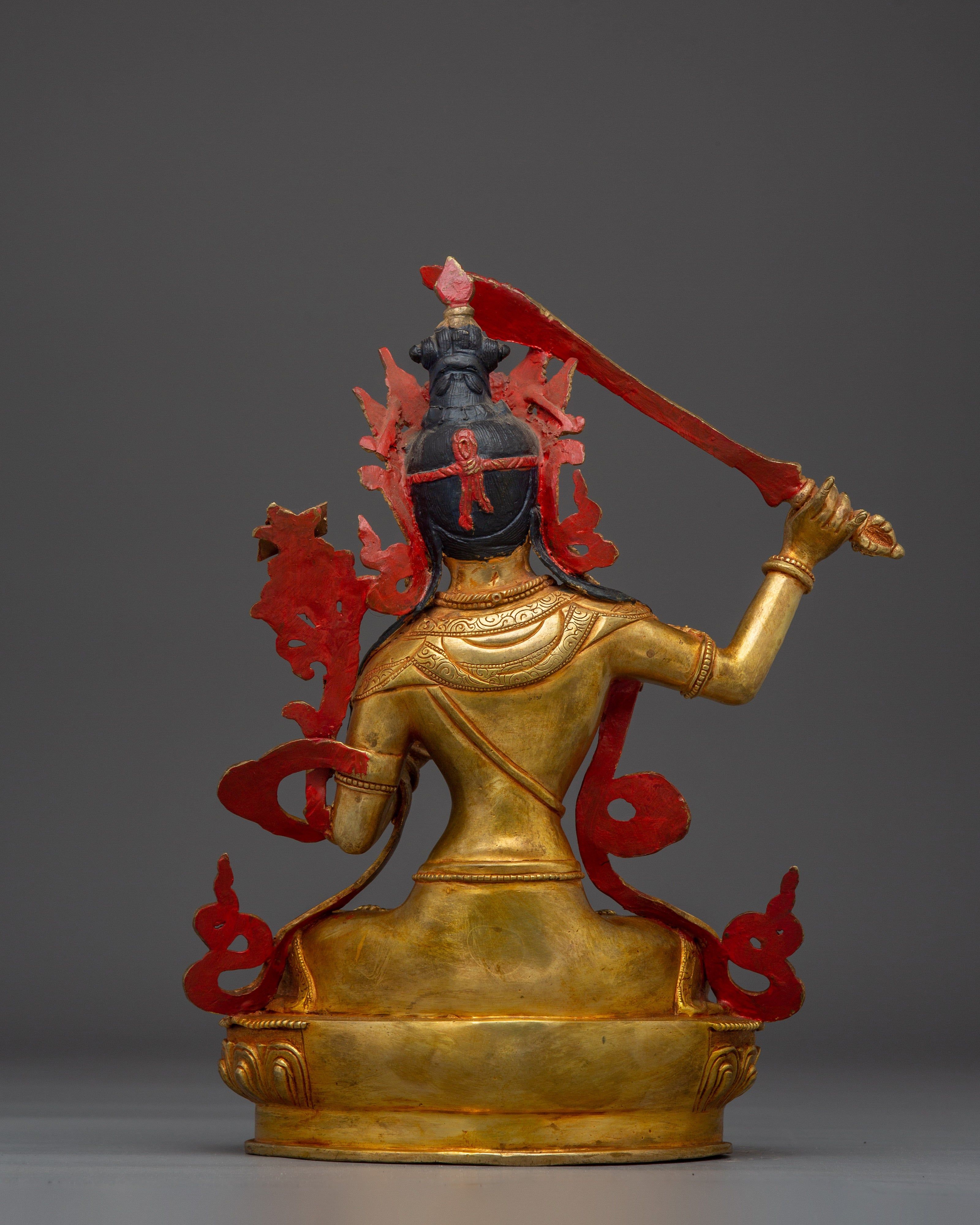 Manjushri Statue Buddha of Wisdom and Knowledge | Ideal for Meditation, or Sacred Space