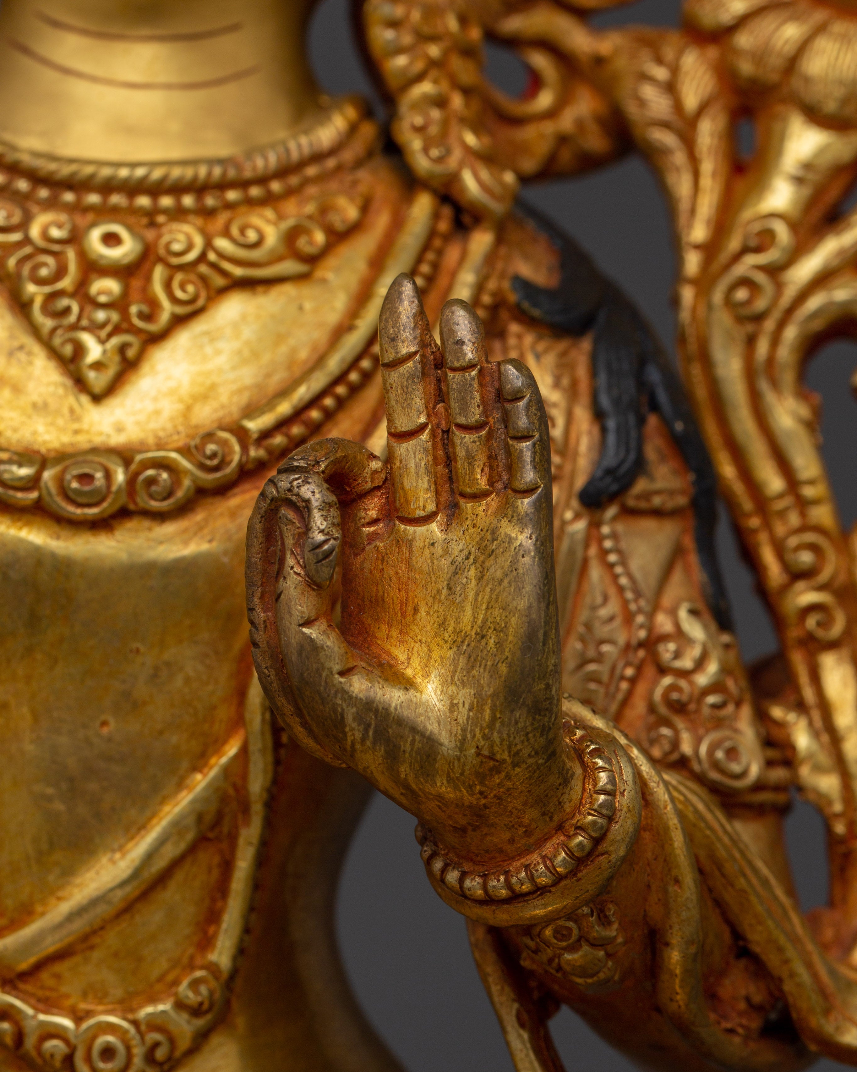 Manjushri Statue Buddha of Wisdom and Knowledge | Ideal for Meditation, or Sacred Space