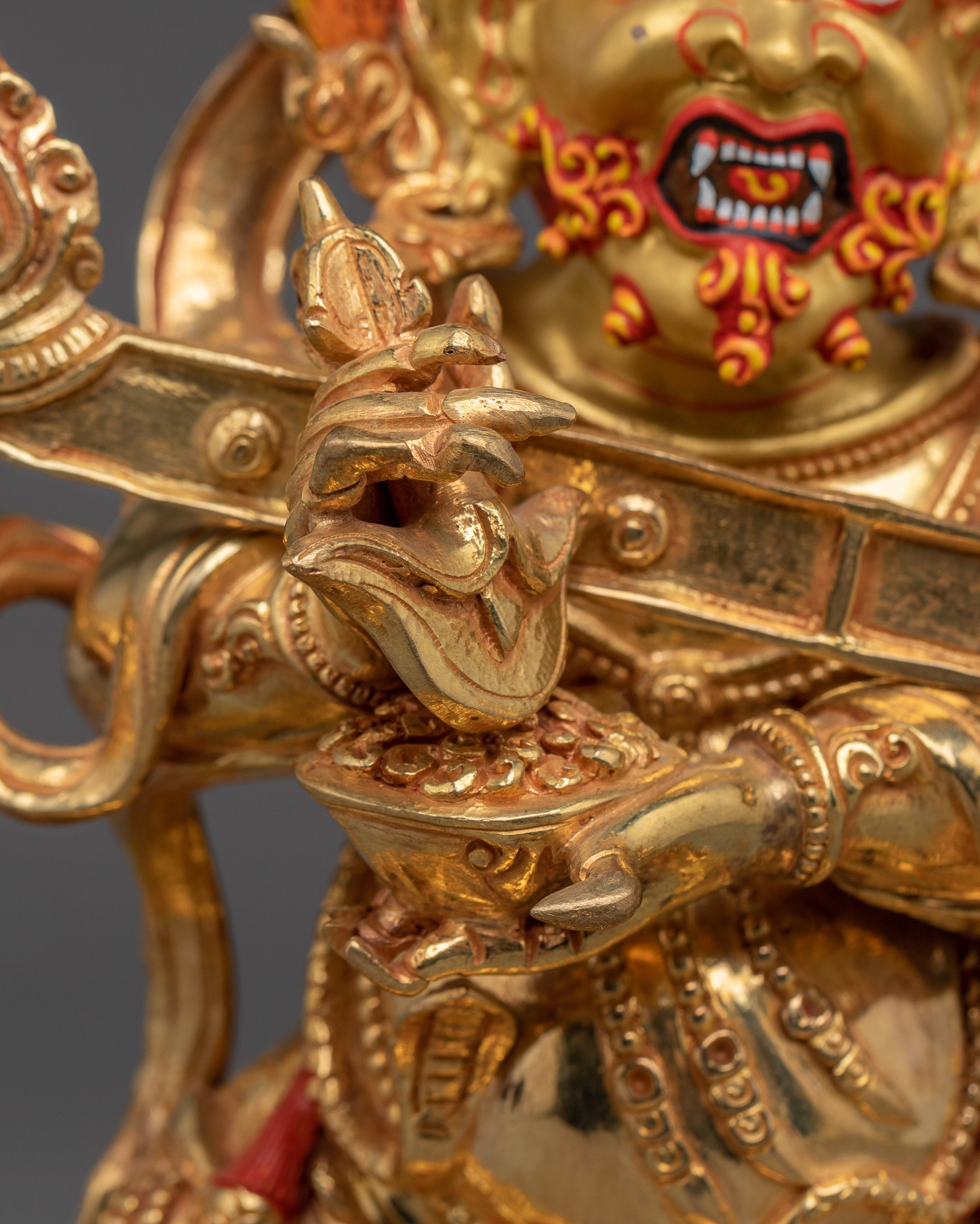 Wrathful Compassion Deity Sakya Mahakala | Protector Deity
