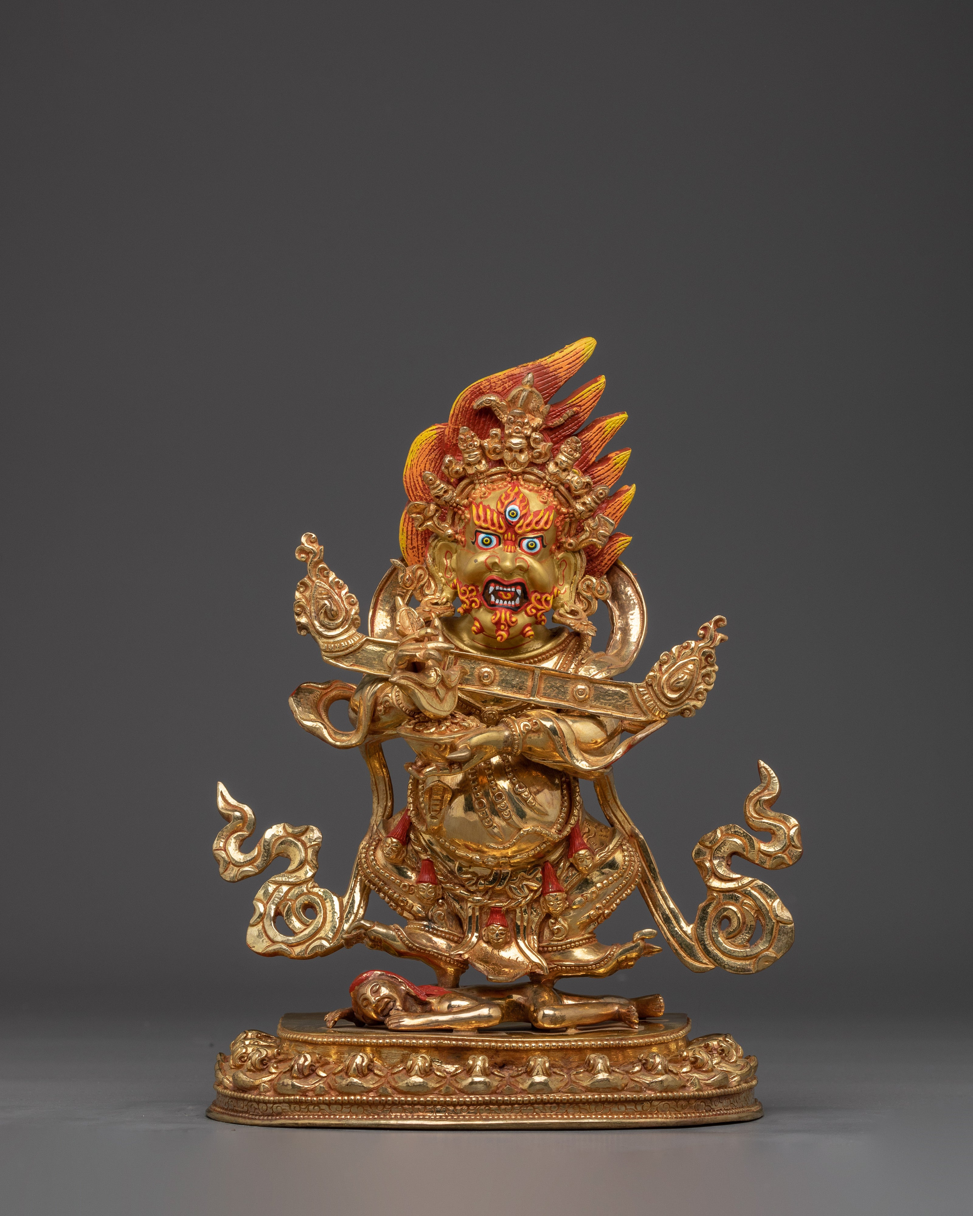 Wrathful Compassion Deity Sakya Mahakala | Protector Deity