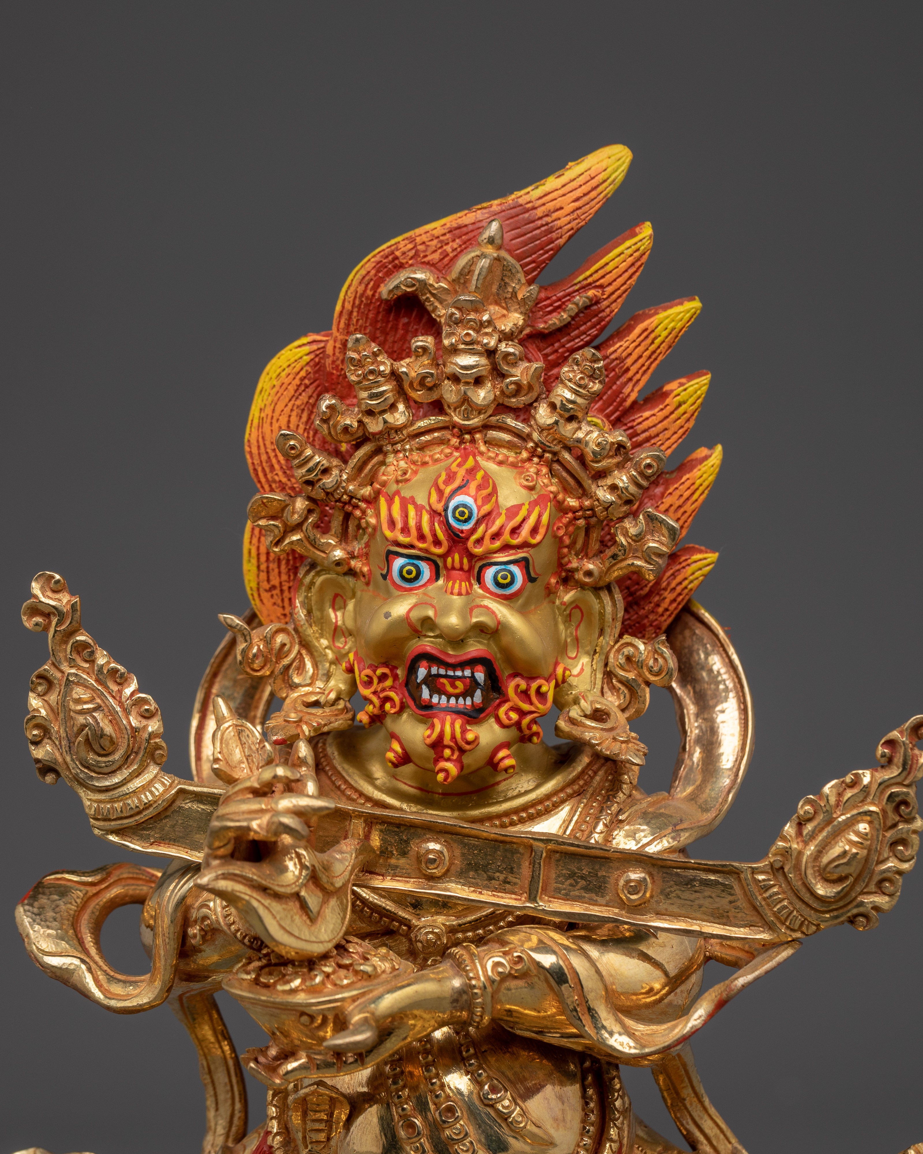 Wrathful Compassion Deity Sakya Mahakala | Protector Deity