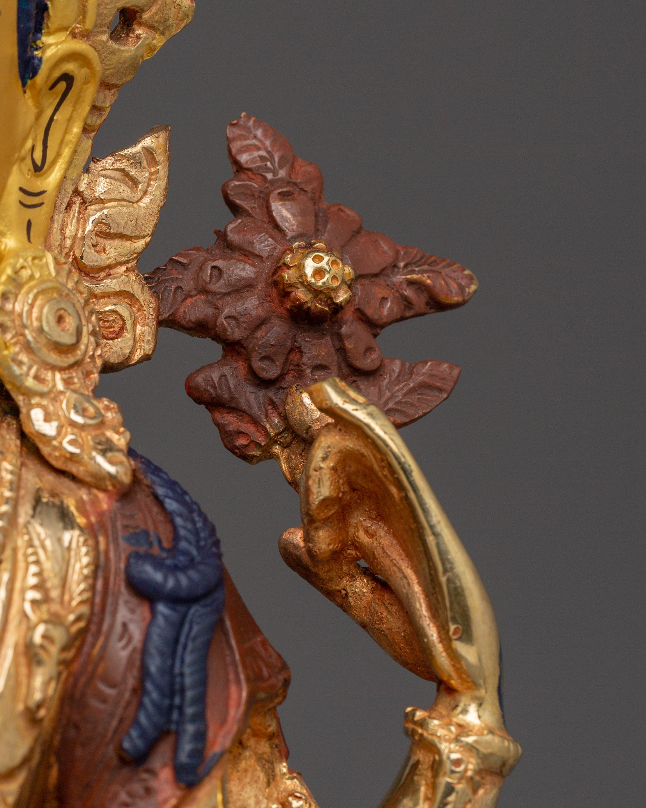 Handmade Tibetan Art of Chenrezig | Bodhisattva of Compassion