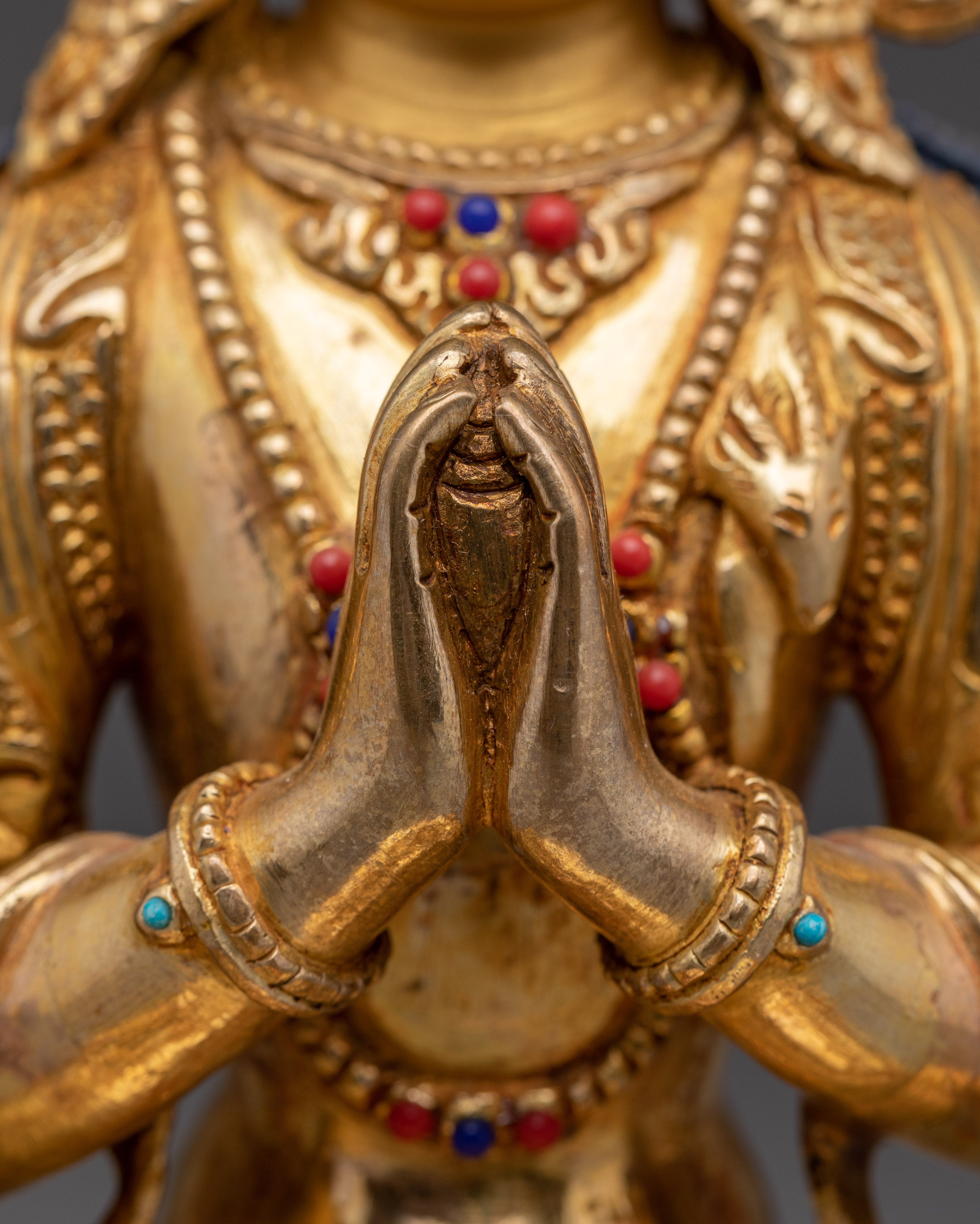 Chenrezig Four-Armed Deity of Compassion | Buddhist Art for Shrine, Altar & Inner Peace