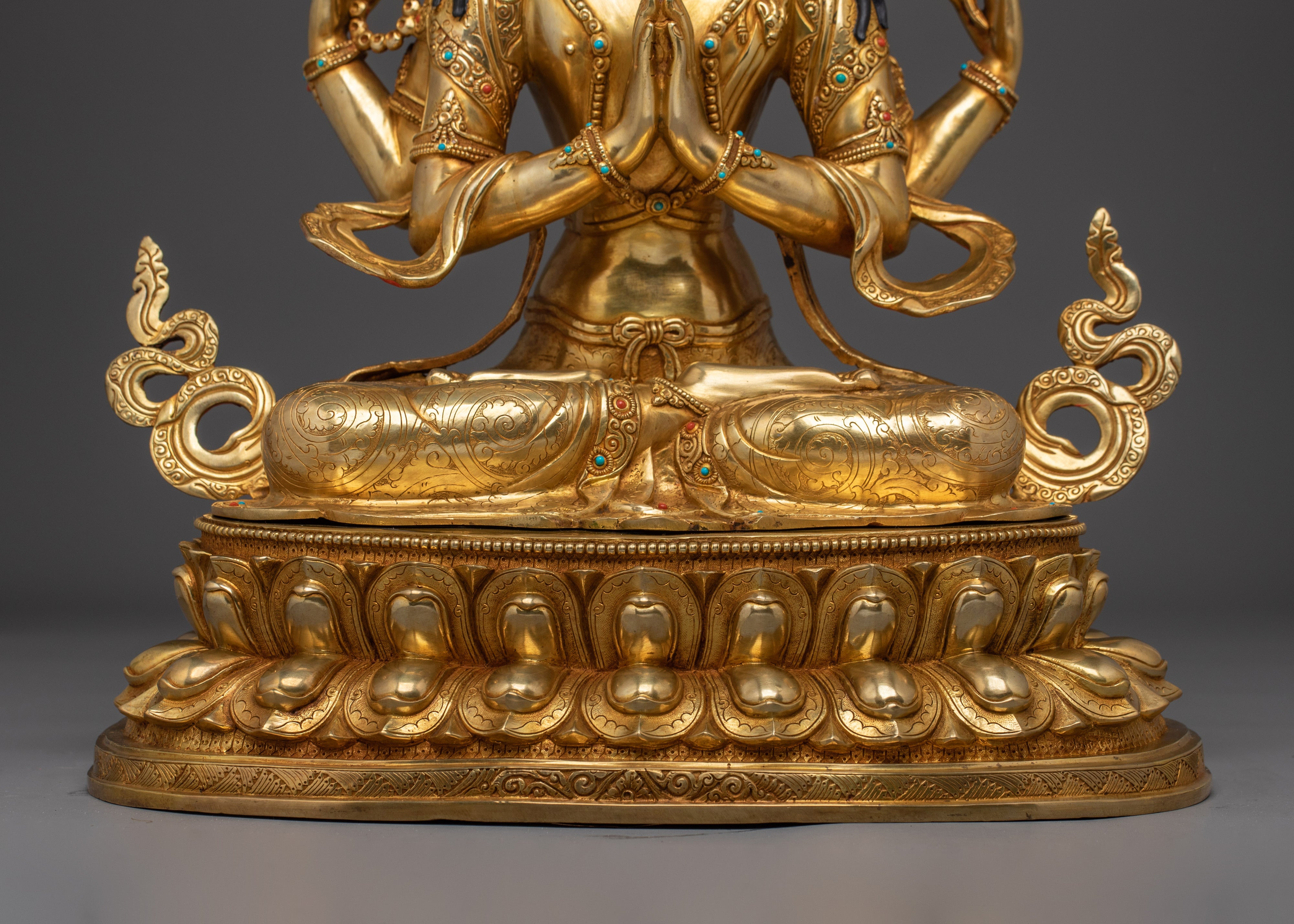 Embodiment of Compassion Chenrezig Art | Avalokiteshvara Figurine