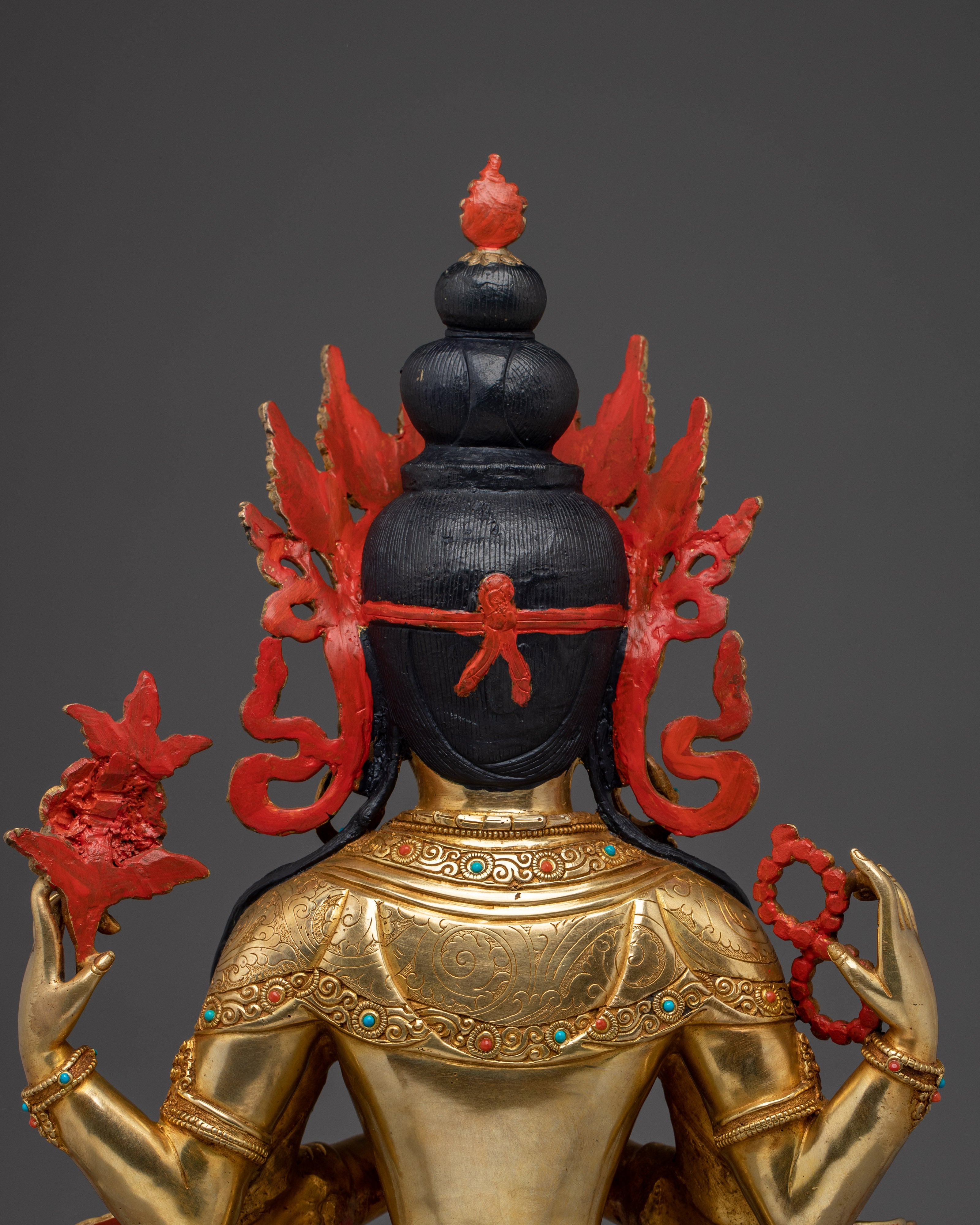 Embodiment of Compassion Chenrezig Art | Avalokiteshvara Figurine