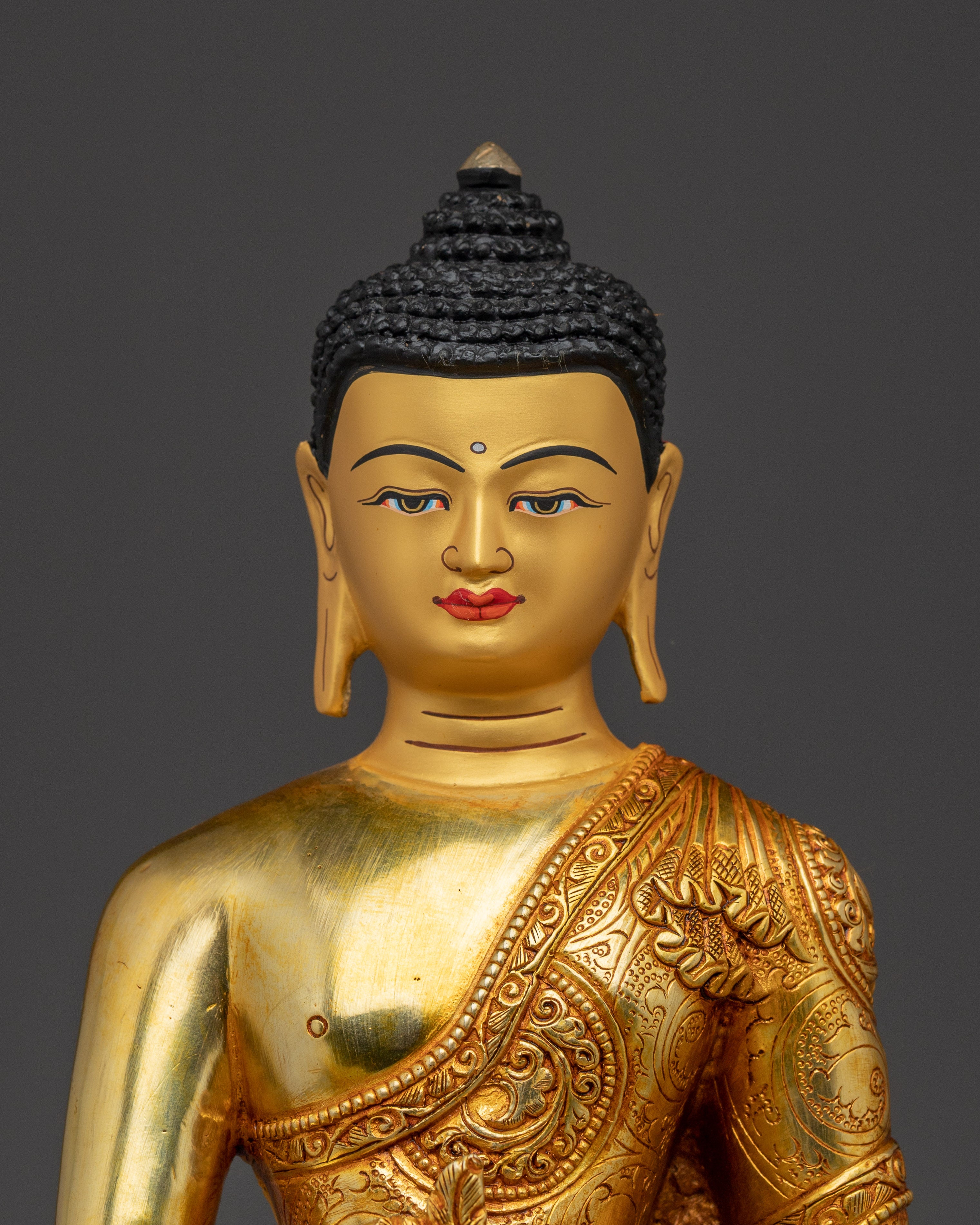 Vajrayana Deity Golden Medicine Buddha | Healing Deity of Tibetan Buddhism