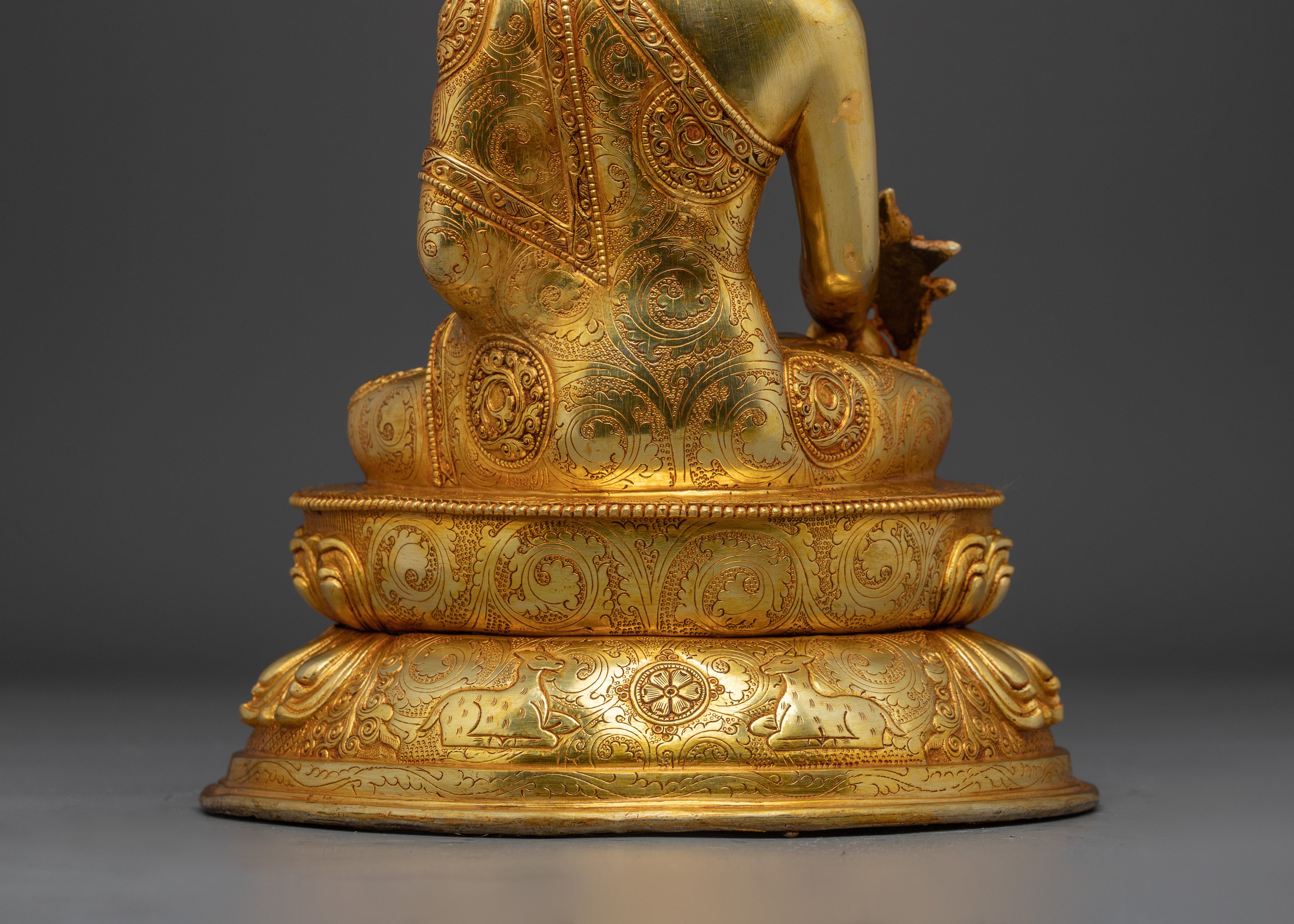 Vajrayana Deity Golden Medicine Buddha | Healing Deity of Tibetan Buddhism