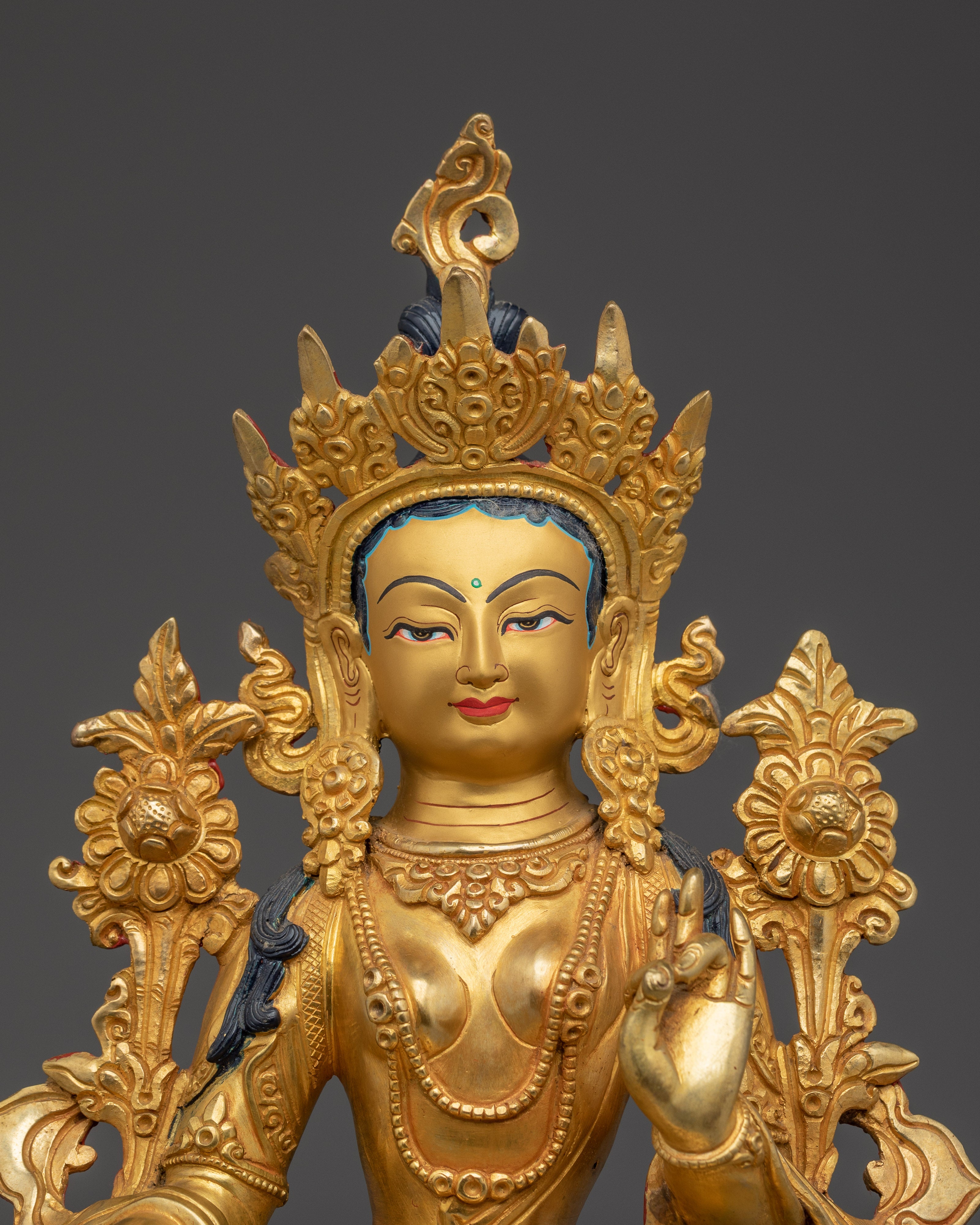 Youthful Energy of Green Tara Artwork | Shyama Tara - Mother of All Buddhas