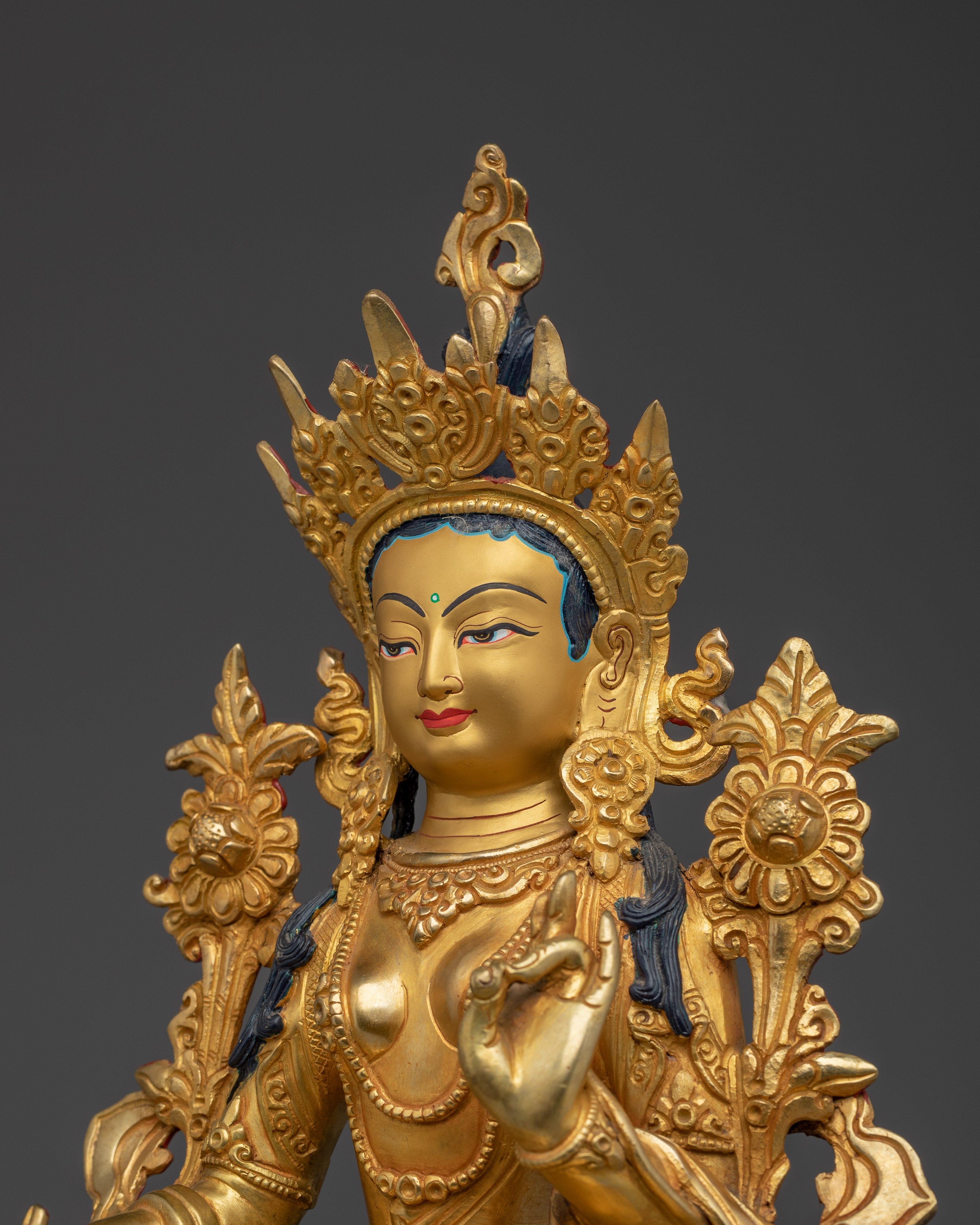 Youthful Energy of Green Tara Artwork | Shyama Tara - Mother of All Buddhas