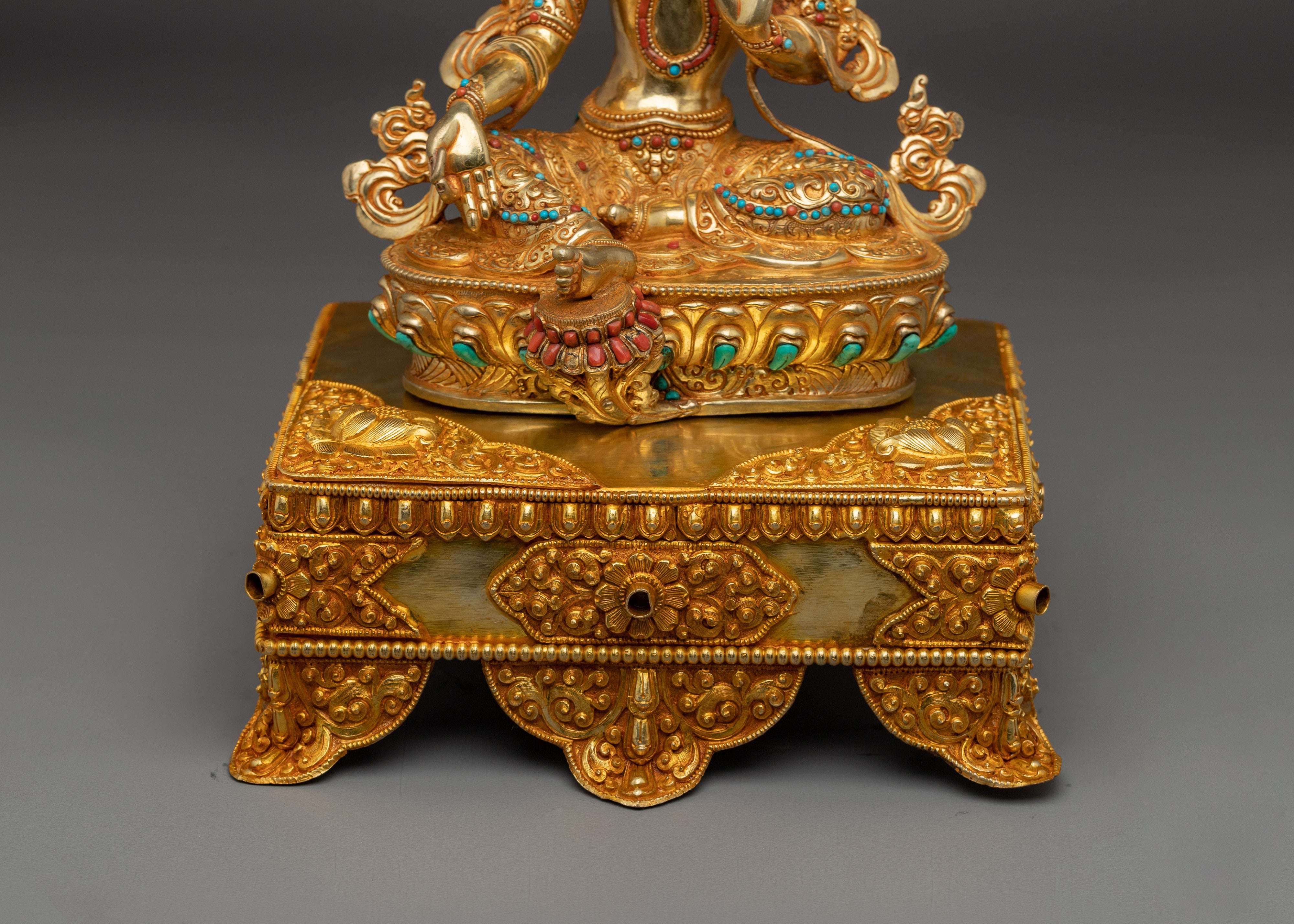 Sacred Feminine Artwork of Green Tara | Bodhisattva of Compassion