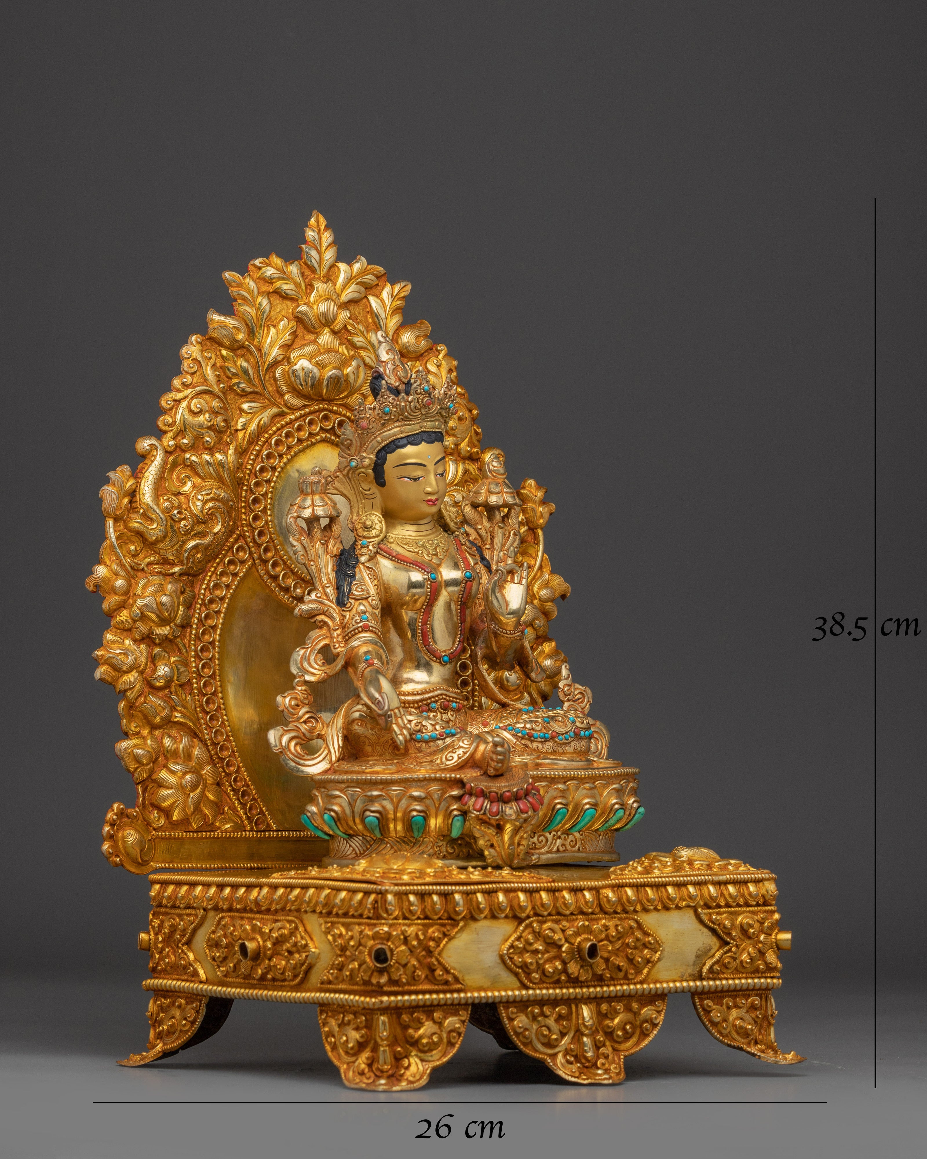 Sacred Feminine Artwork of Green Tara