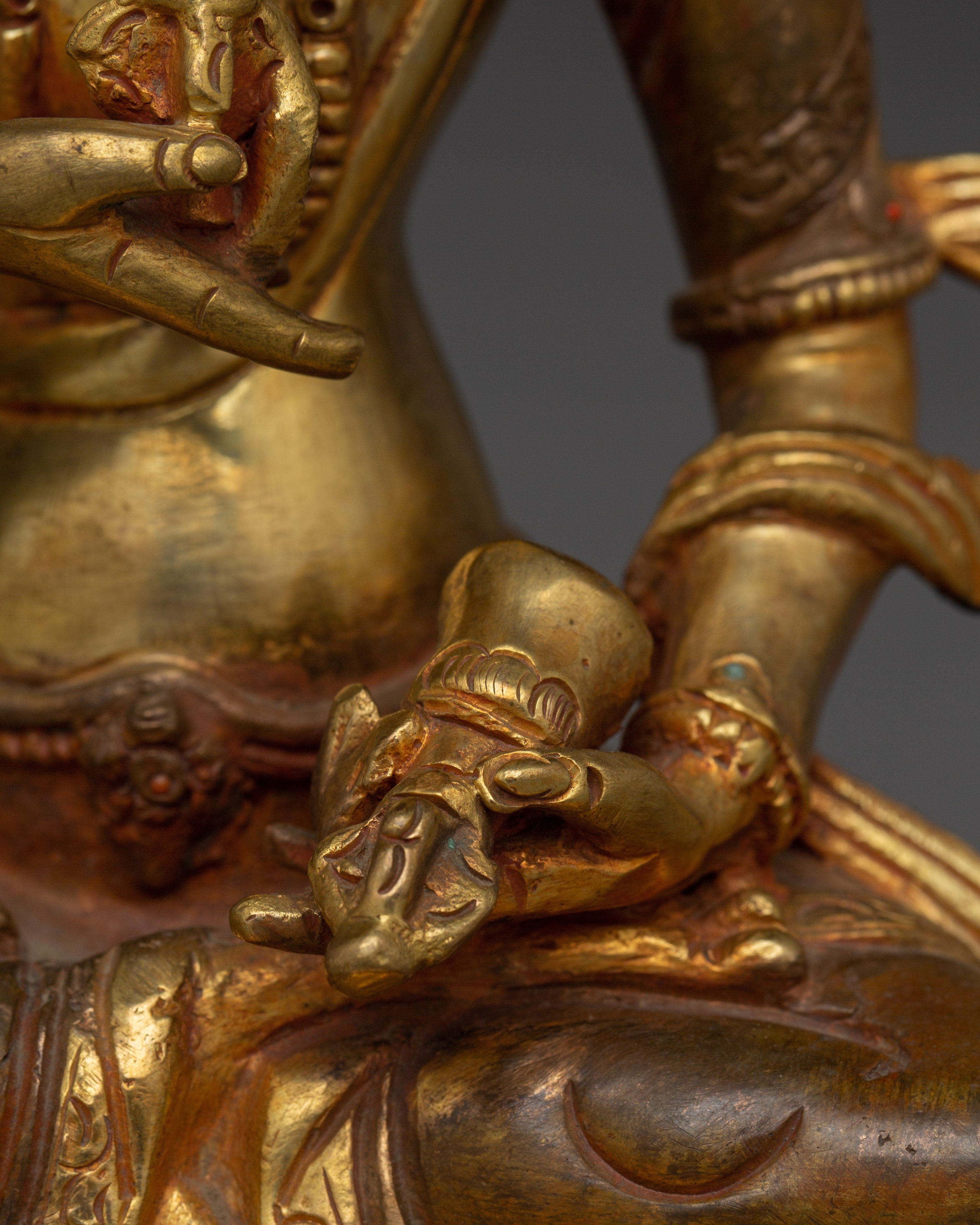 Golden Dorje Sempa Artwork | Vajrasattva - Embodiment of Purity