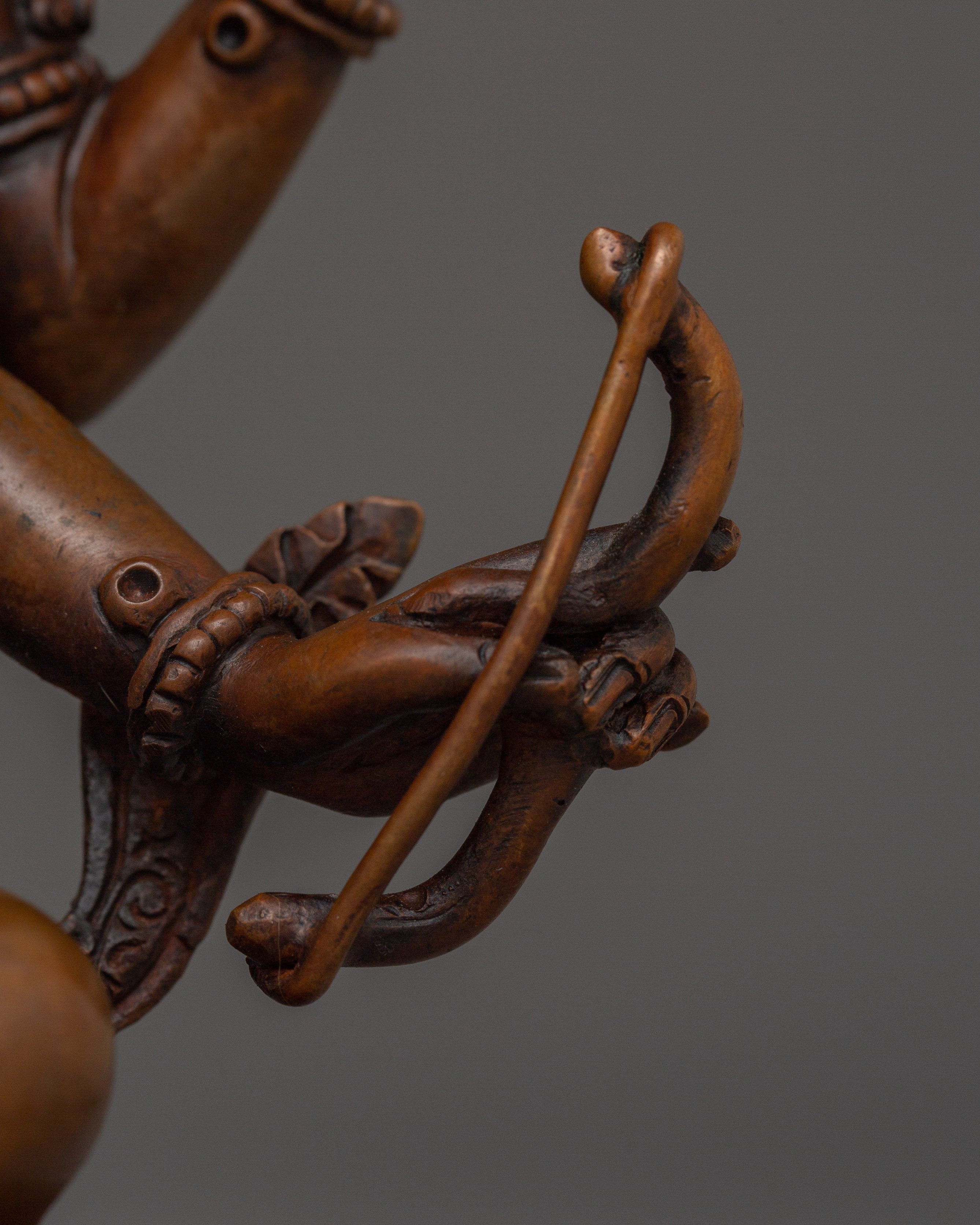 Oxidized Ushnishavijaya Statue | Multi-armed Namgyalma Artwork