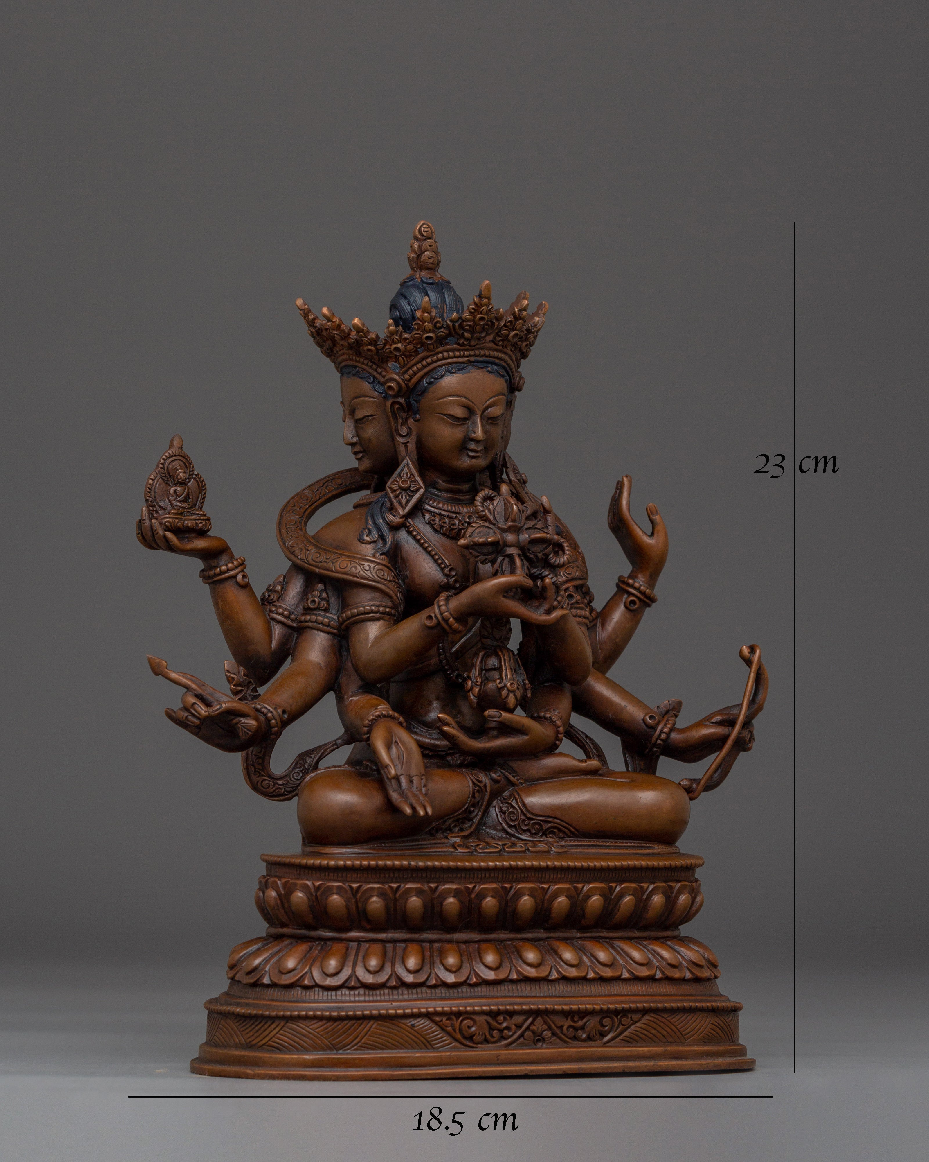 oxidized-ushnishavijaya-statue