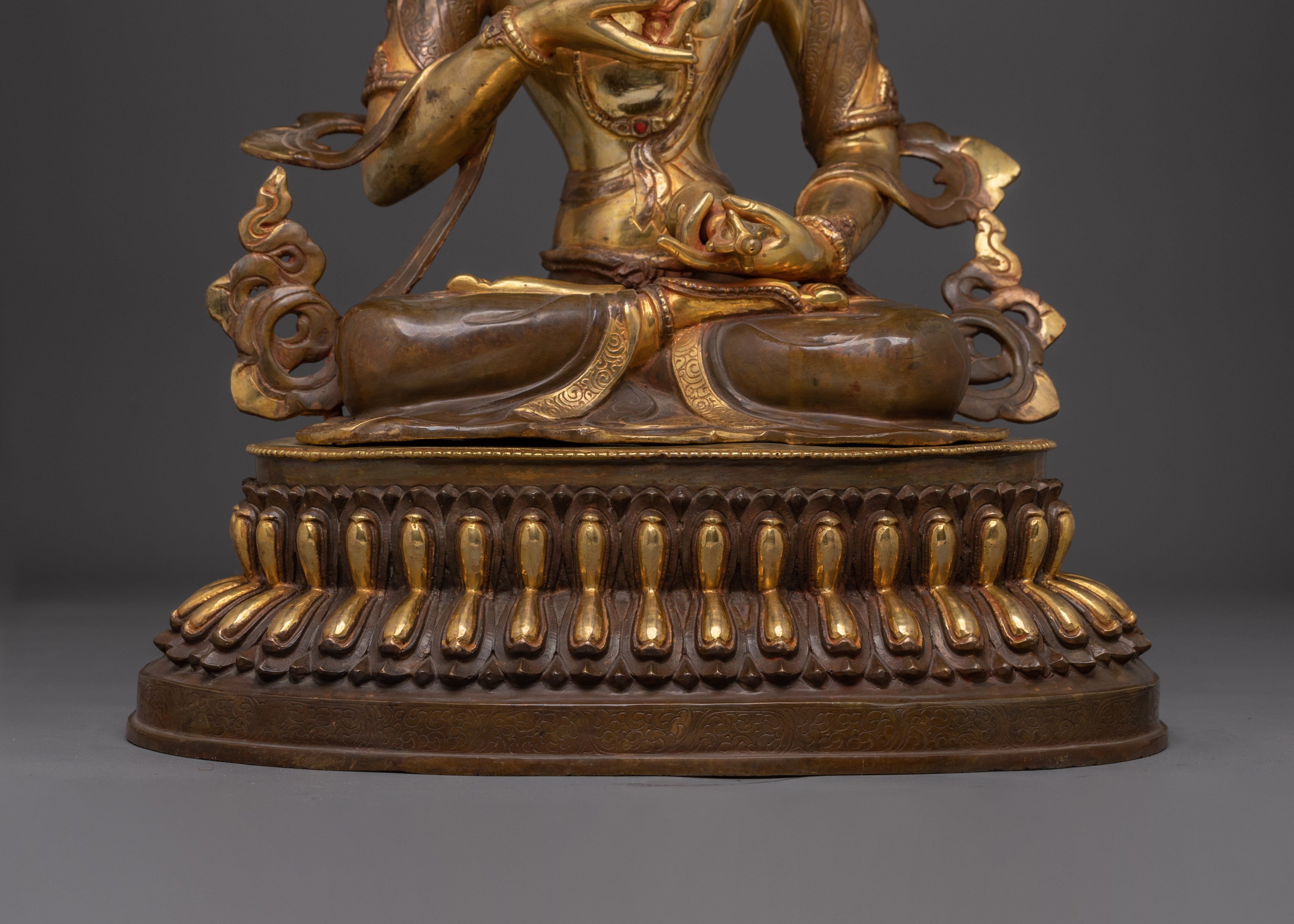 Tibetan Buddhist Purifier Deity vajrasattva Art | Dorje Sempa Sculpture